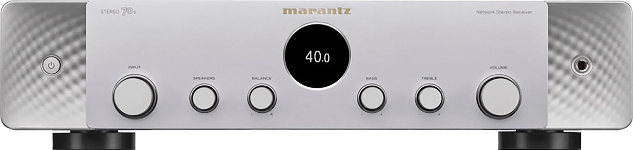 Marantz AV-Receiver »Stereo (Bluetooth-WLAN-LAN (Ethernet) 2.1, bestellen Rechnung auf Tuner) 70S«, Sprachsteuerung-Sleeptimer-Installations-Assistent-DAB+-FM