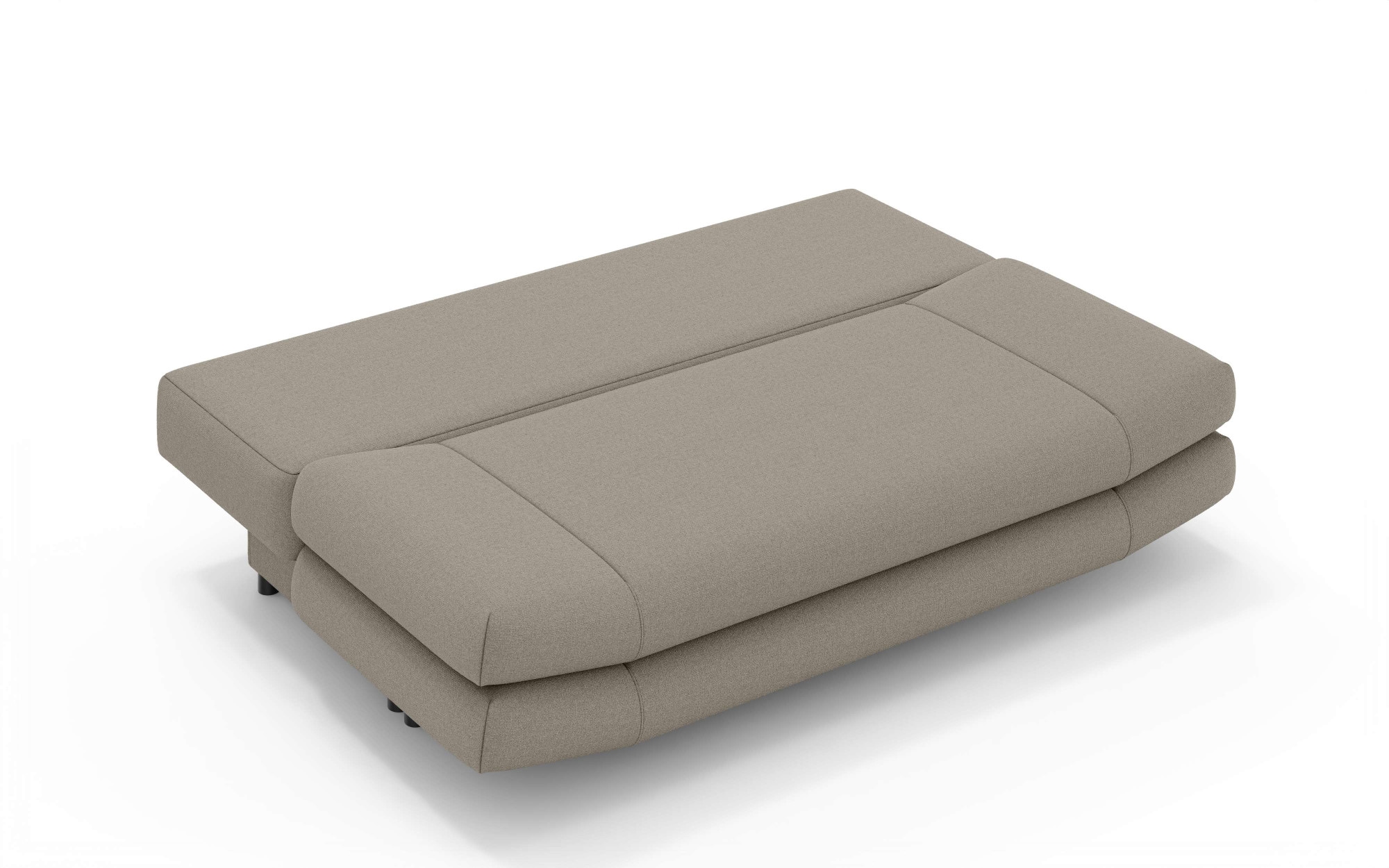 Home affaire 3-Sitzer »LENNARA Schlafsofa mit Bettkasten, Maße B/T/H: 209/96/86 cm« Sofa mit Wellenunterfederung, hoher Sitzkomfort