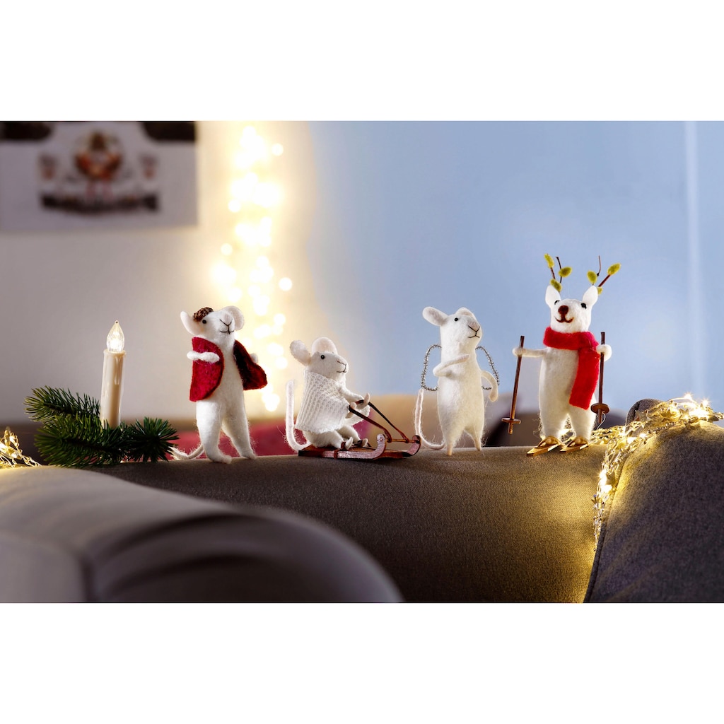 CHRISTMAS GOODS by Inge Weihnachtsfigur »Mäuse, Weihnachtsdeko«
