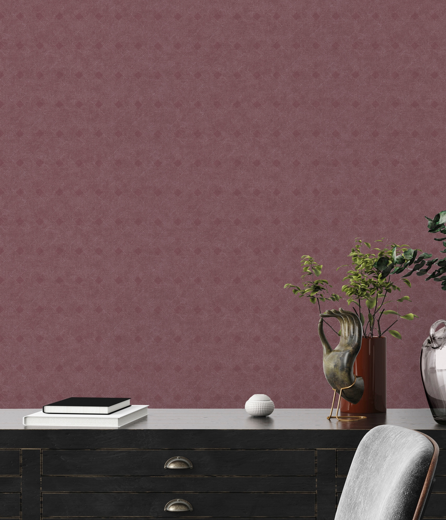 A.S. Création Vliestapete »Cuba«, Ethnomuster-abstrakt-minimalistisch, Geometrische Tapete Designer Metallic Tapeten Wohnzimmer Schlafzimmer