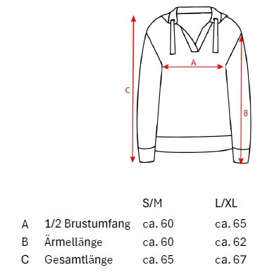 Zwillingsherz Hoodie »"Leo AOP"« Leo-Design, V-Ausschnitt, Kapuze