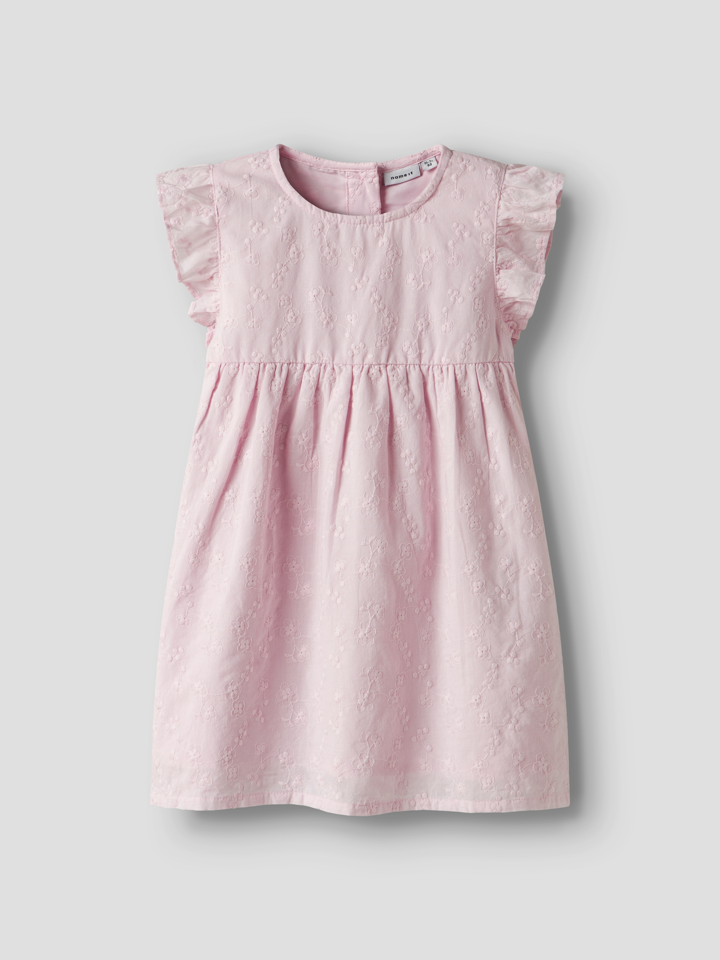 NAME IT Minikleid »NMFDETINE SPENCER« Ballerina 104 - N-Gr N-Gr 104 Kurzes und ärmelloses Kleid von name it für Mädchen