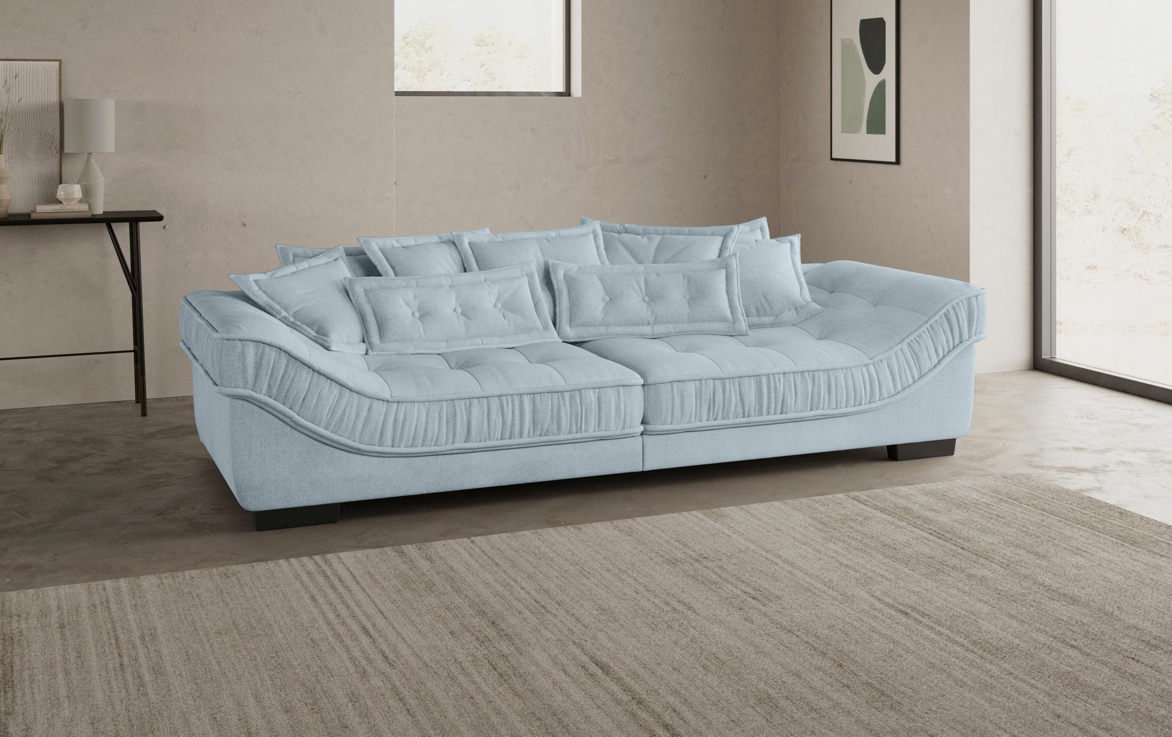 Mr. Couch Big-Sofa »Diwan II DuraFlex«, DuraFlex-Kaltschaumpolsterung, bis 140 kg, 4 Bezugsqualitäten