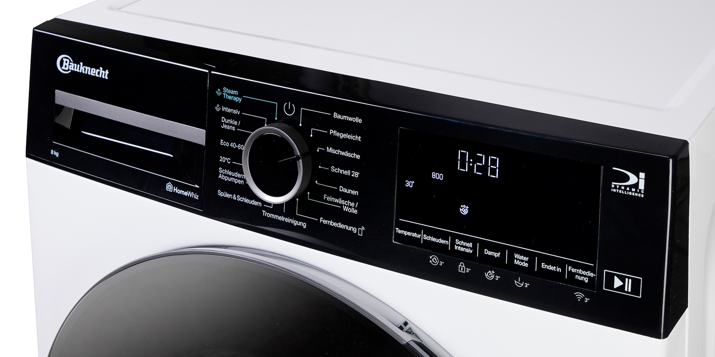 BAUKNECHT Waschmaschine »B WM Smart Eco 8A« 8 kg 1400 U/min Adaptive Wash – Intelligente Anpassung der Programme an Ihre Wünsche