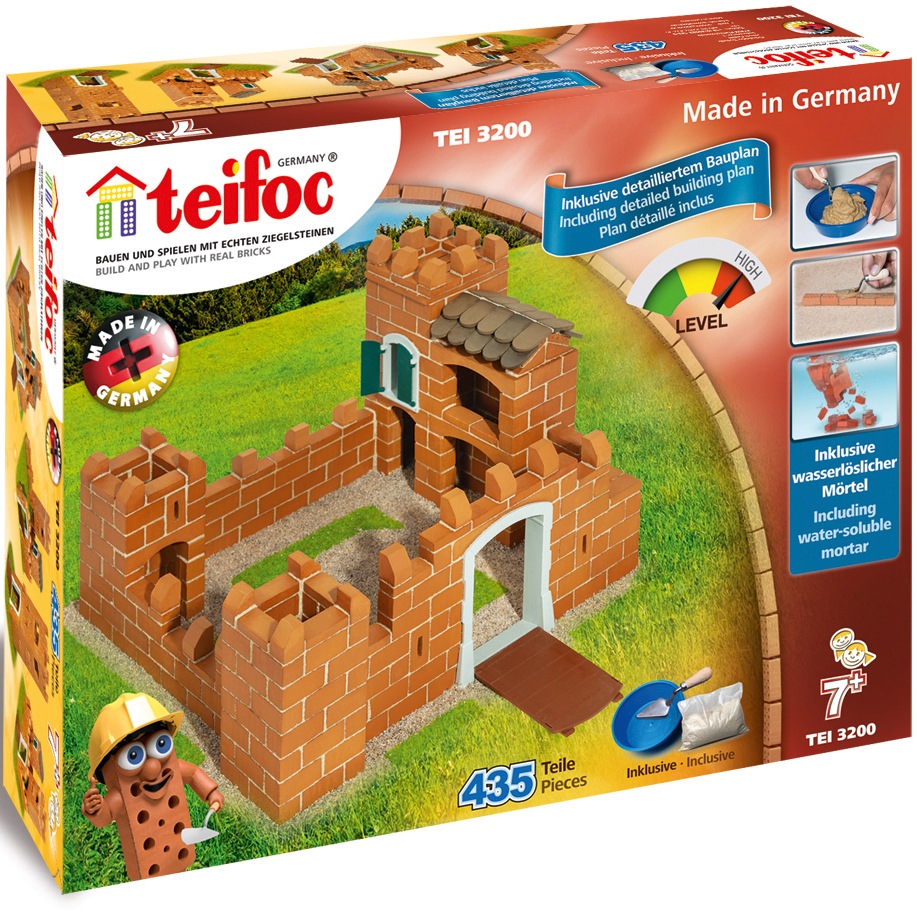 Bild von teifoc Steinbaukasten »Ritterburg«, (435 St.), Made in Germany