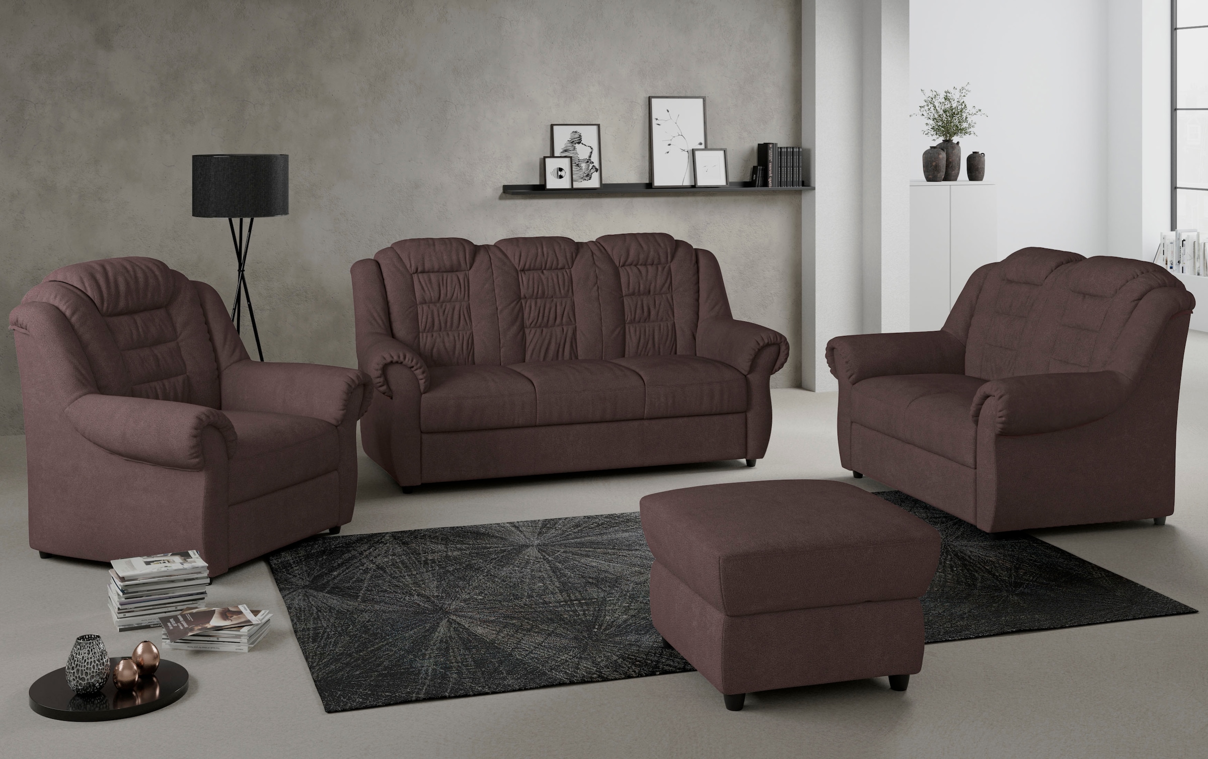 Home affaire Hocker »Boston«, mit Stauraum günstig online kaufen