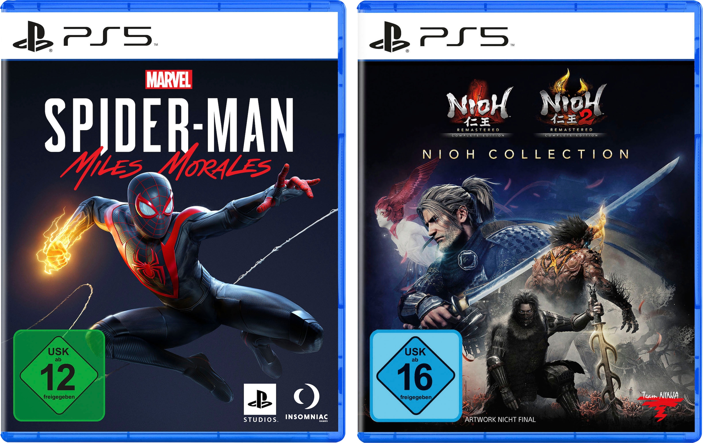 Bild von PlayStation 5 Spielesoftware »Marvel's Spider-Man: Miles Morales + Nioh Collection«, PlayStation 5