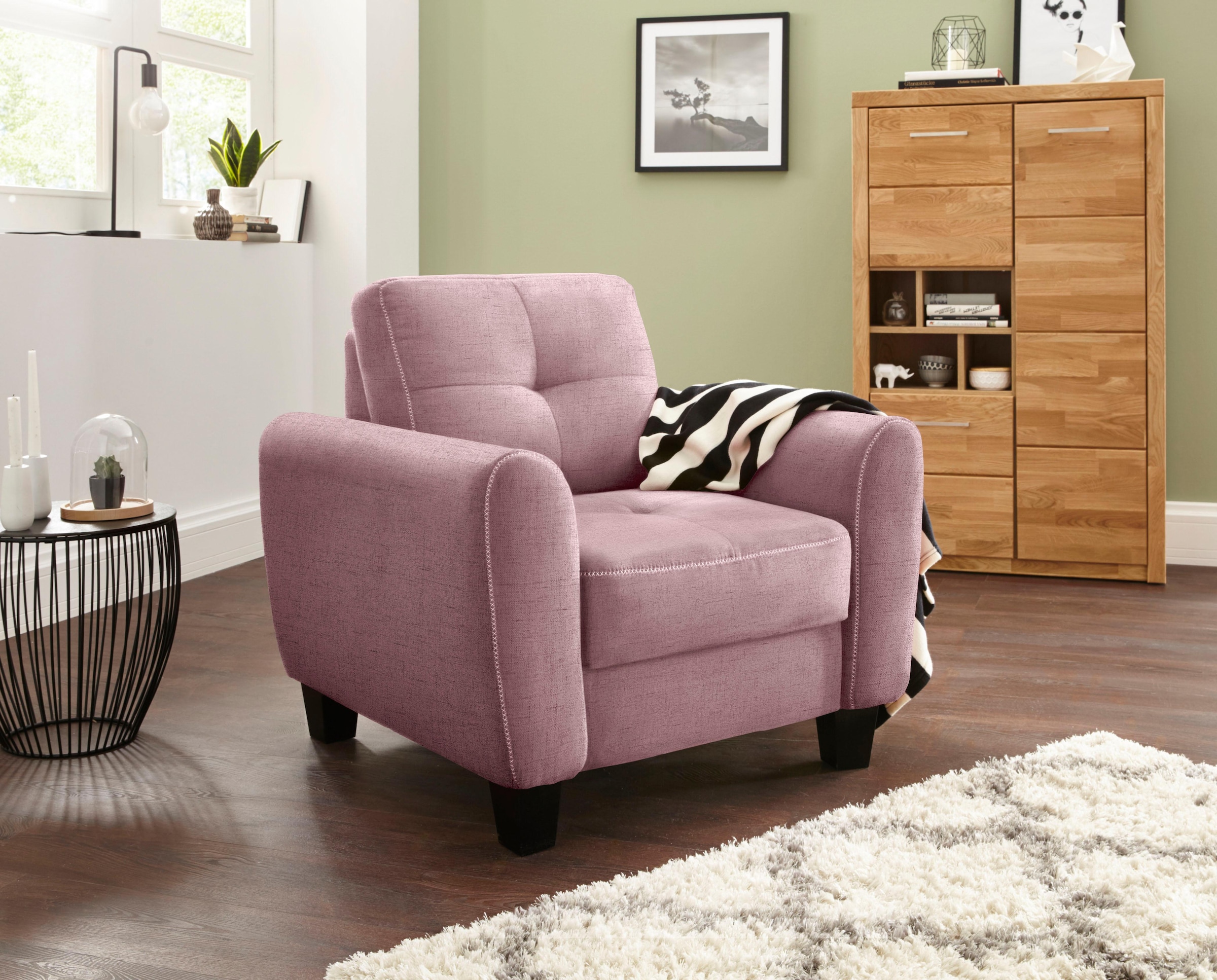 sit&more Sessel »Varese«, inklusive Federkern günstig online kaufen