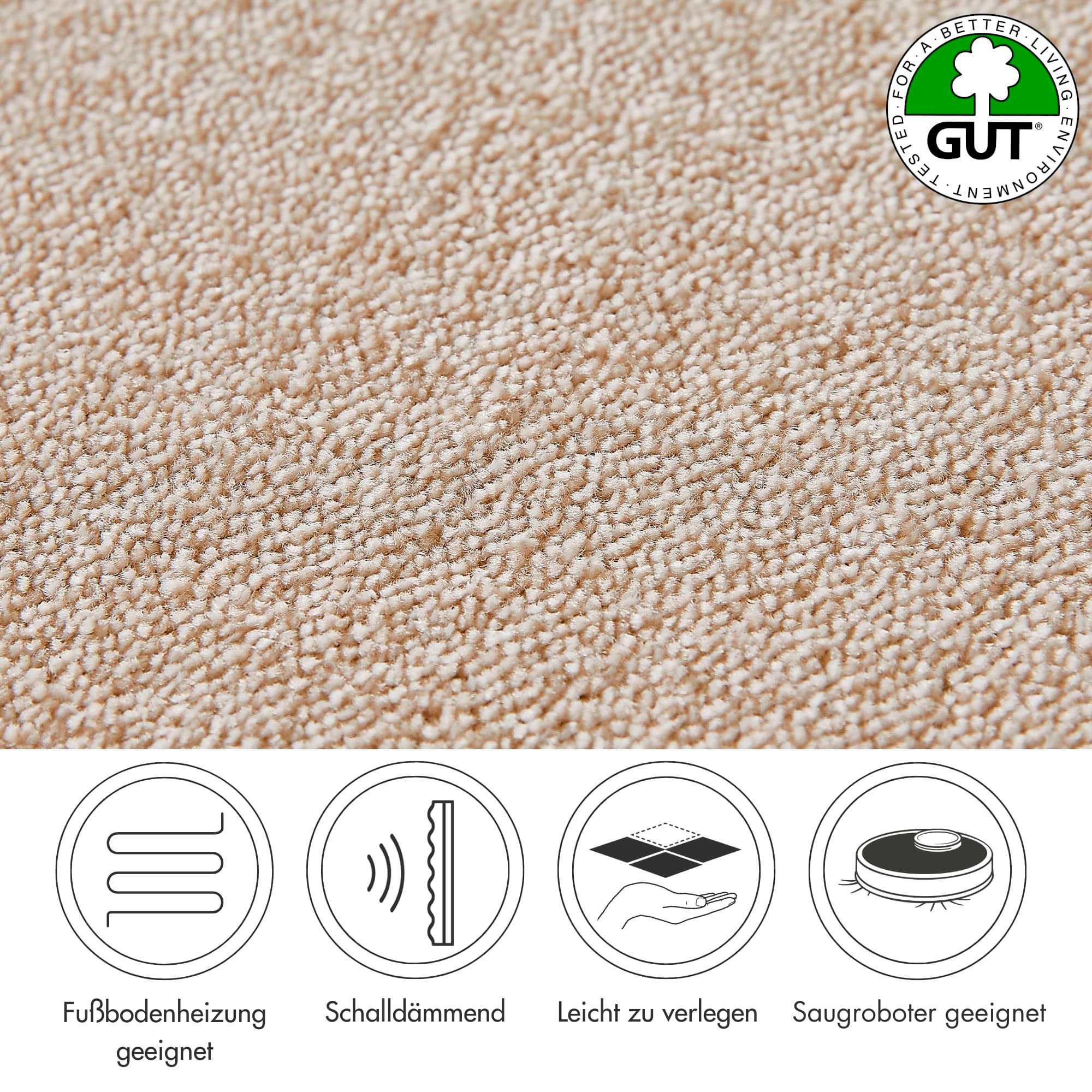 Andiamo Teppichboden »Florenz, Schlinge, Made in Belgium«, rechteckig, 8 mm günstig online kaufen