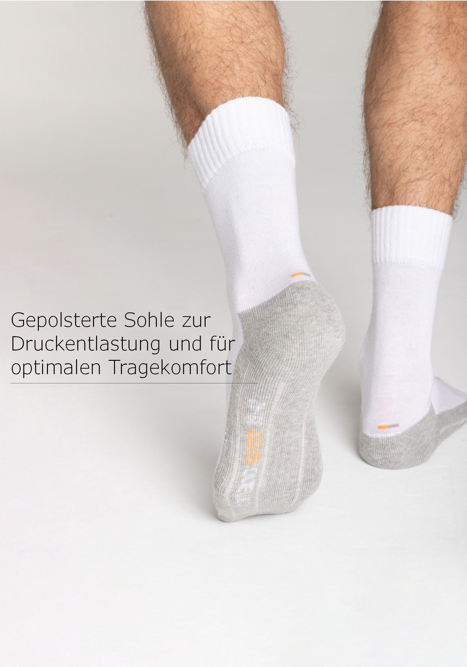 Camano Socken »function« 4 Paar, 4 Paar tlg. mit feuchtigkeitsregulierendem Material