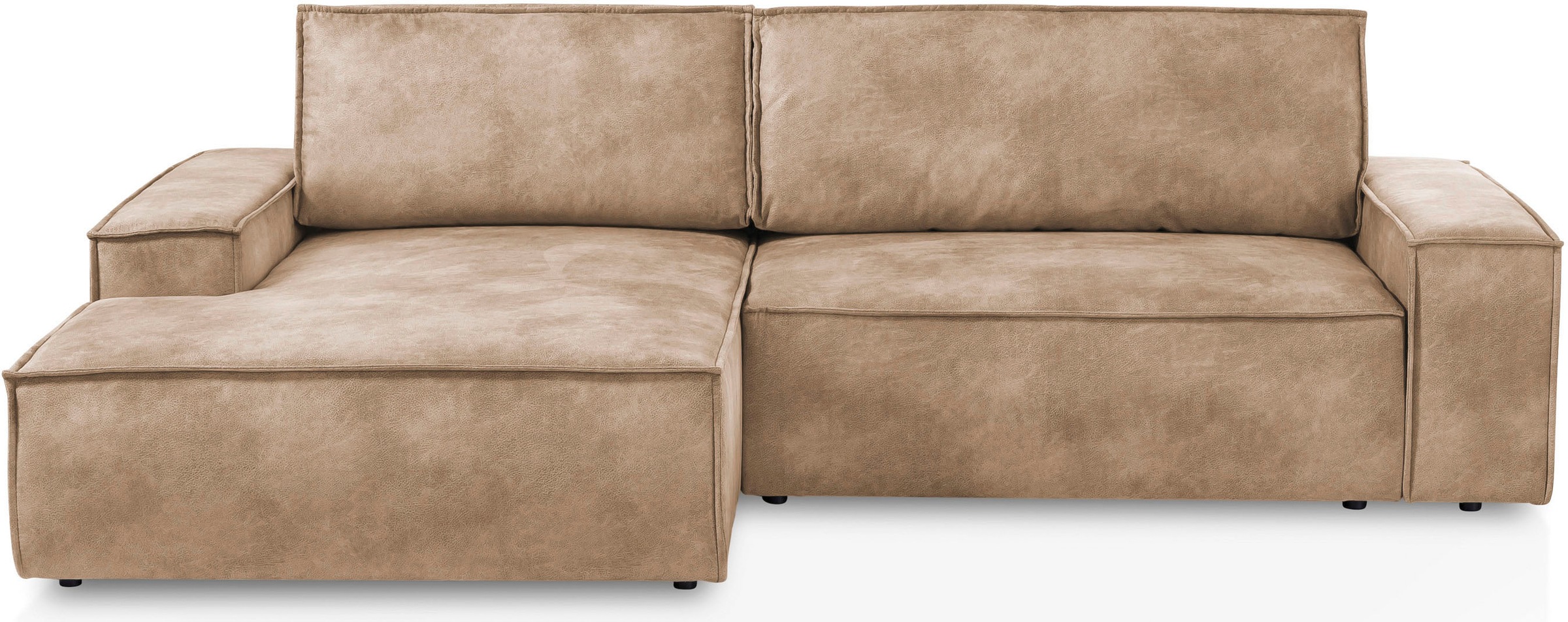 Home affaire Ecksofa SHERWOOD Schlafsofa 267 cm, L-Form, Schlaffunktion mit günstig online kaufen