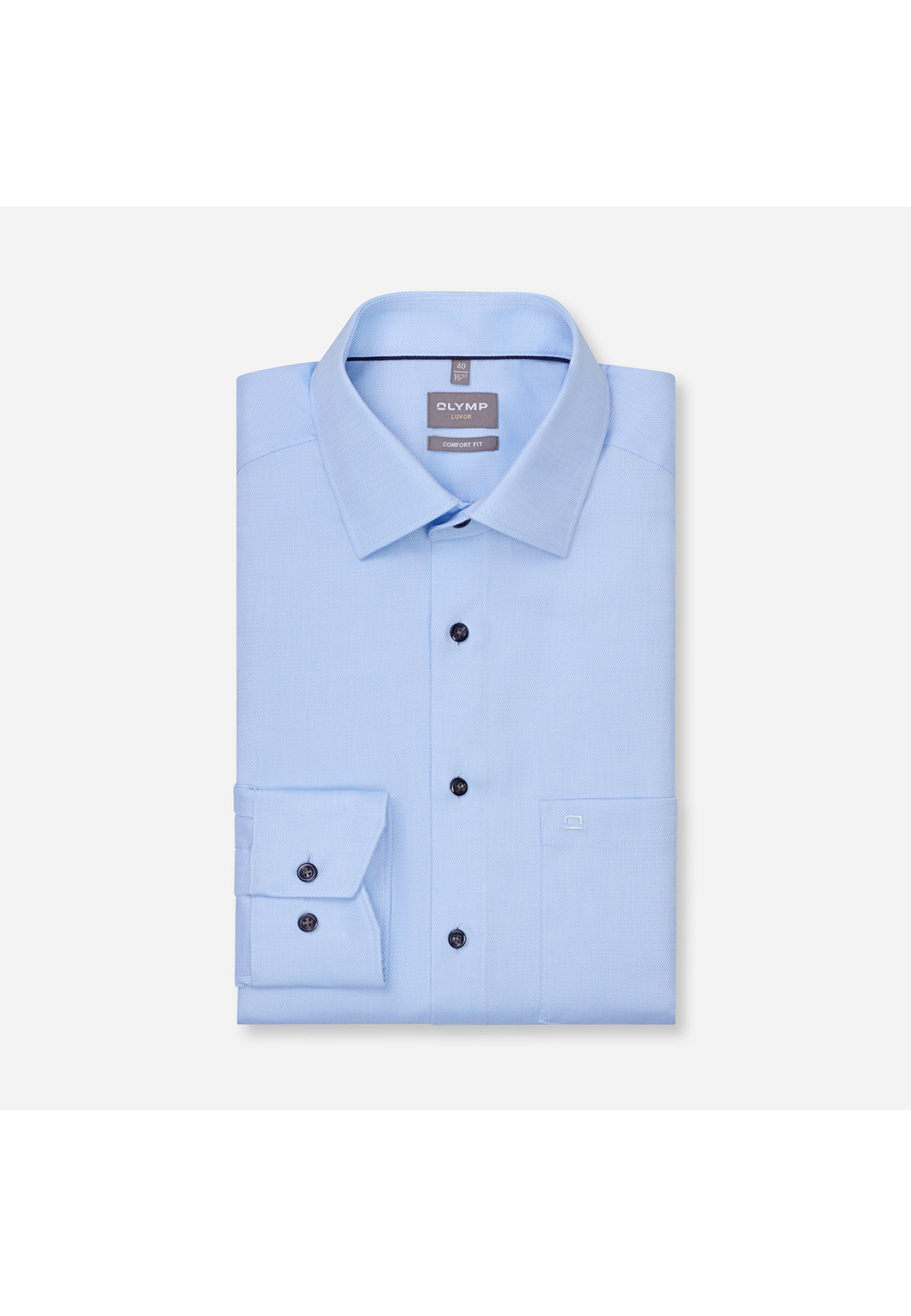 OLYMP Businesshemd »OLYMP Luxor, comfort fit, New Kent mit extra langem Arm«