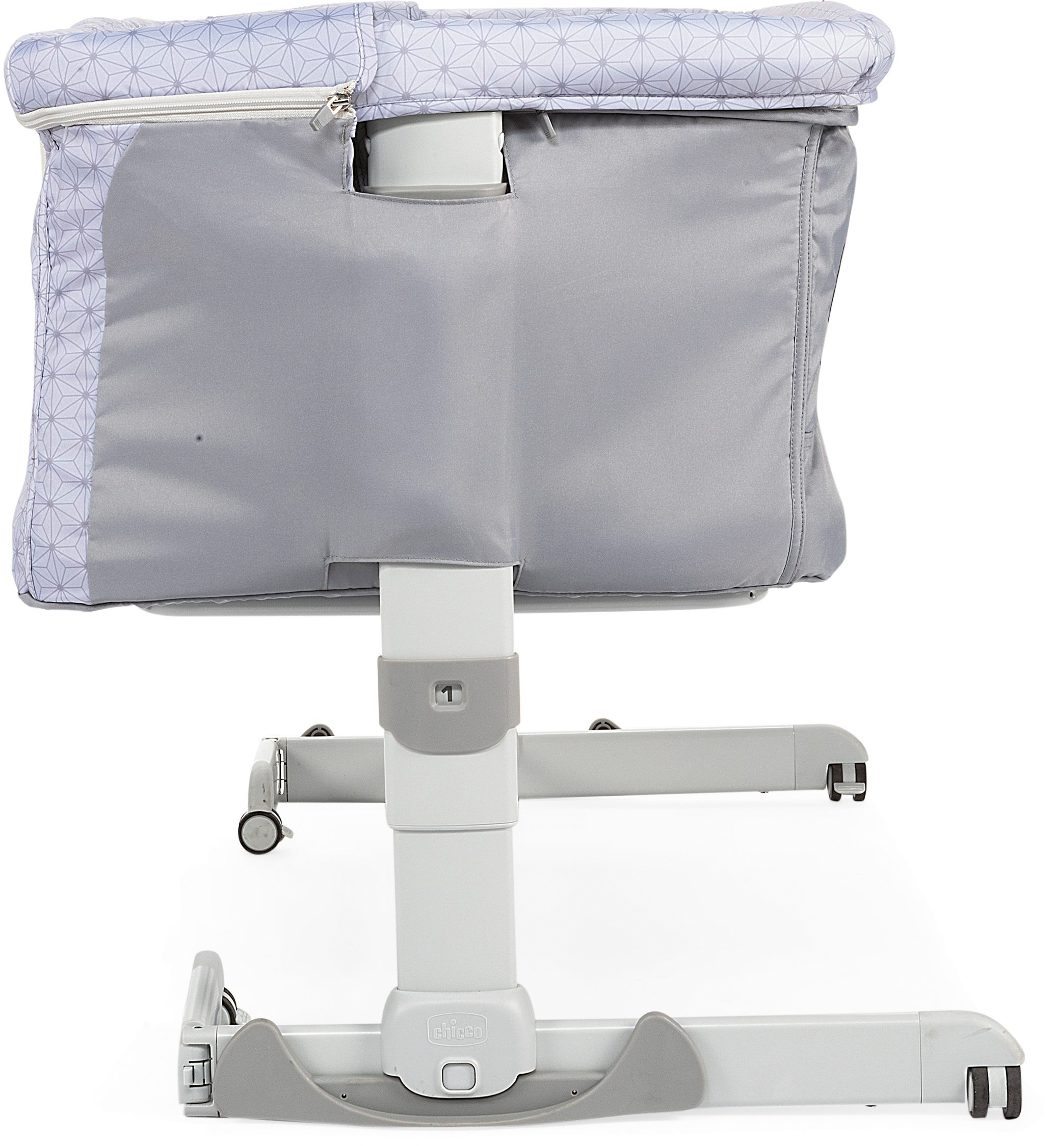 Chicco Beistellbett »Next2Me Dream, Silver«, mit Tragetasche