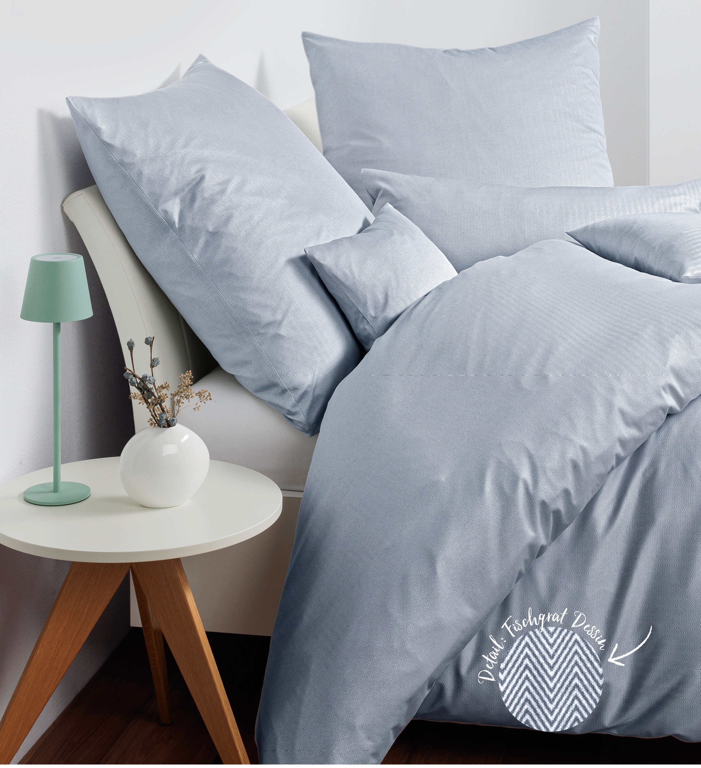 Janine Bettwäsche »Interlock-Jersey59000 3«, mit Reissverschluss günstig online kaufen