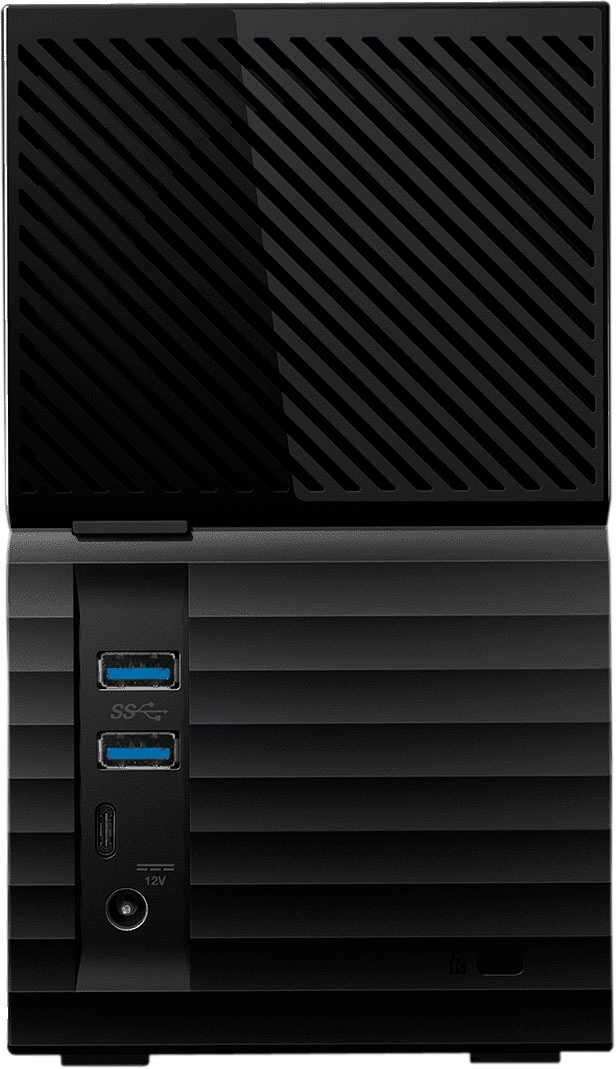 WD externe HDD-Festplatte »My Book Duo«, Anschluss USB 3.0-USB 3.1