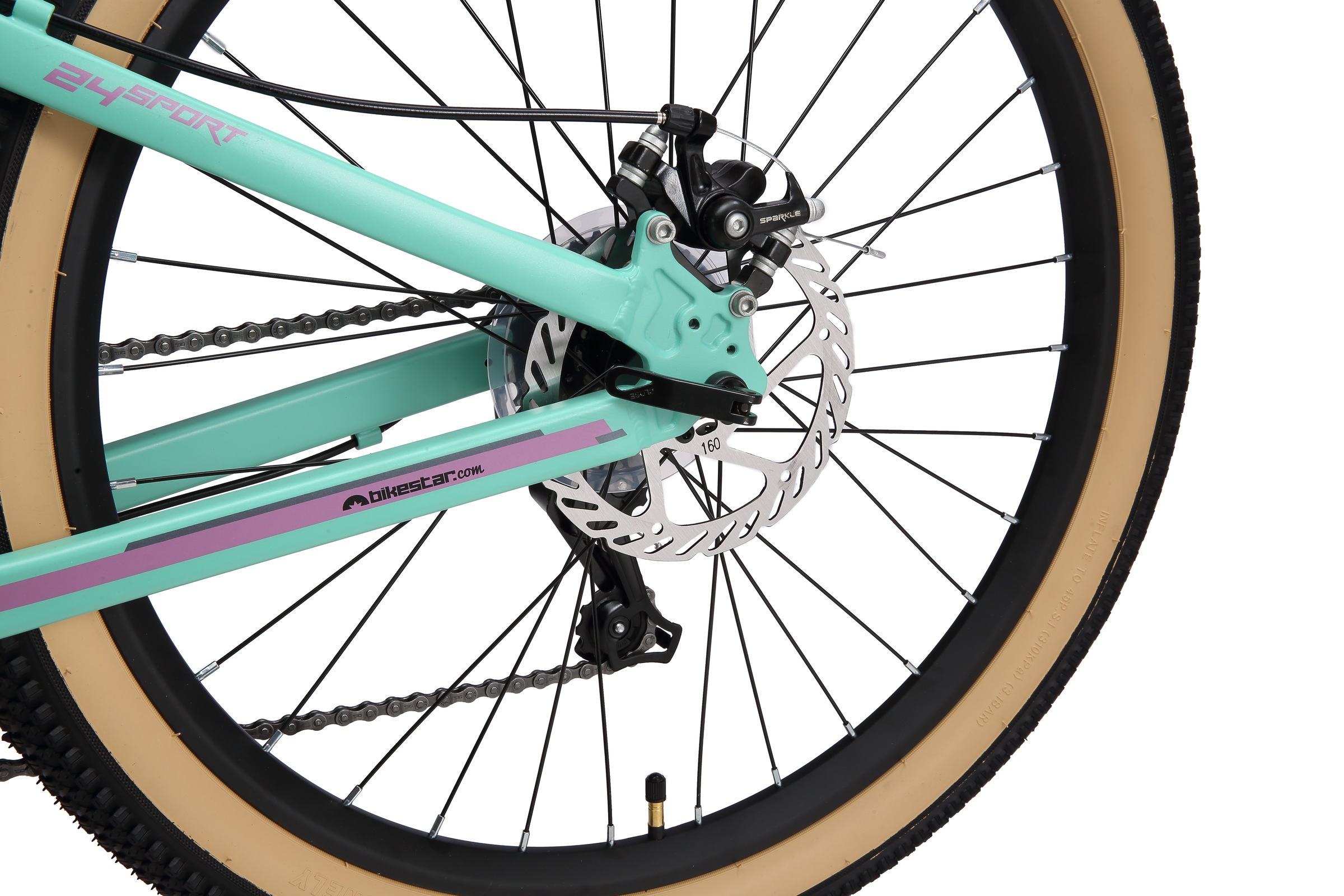 Bikestar Jugendfahrrad 21 Gang Shimano RD-TY21 Schaltwerk Kettenschaltung