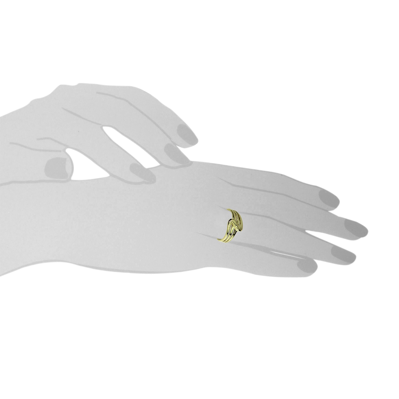 OSTSEE-SCHMUCK Fingerring »Ostsee-Schmuck Ring Ursine Ring Ursine«, (1 tlg.)