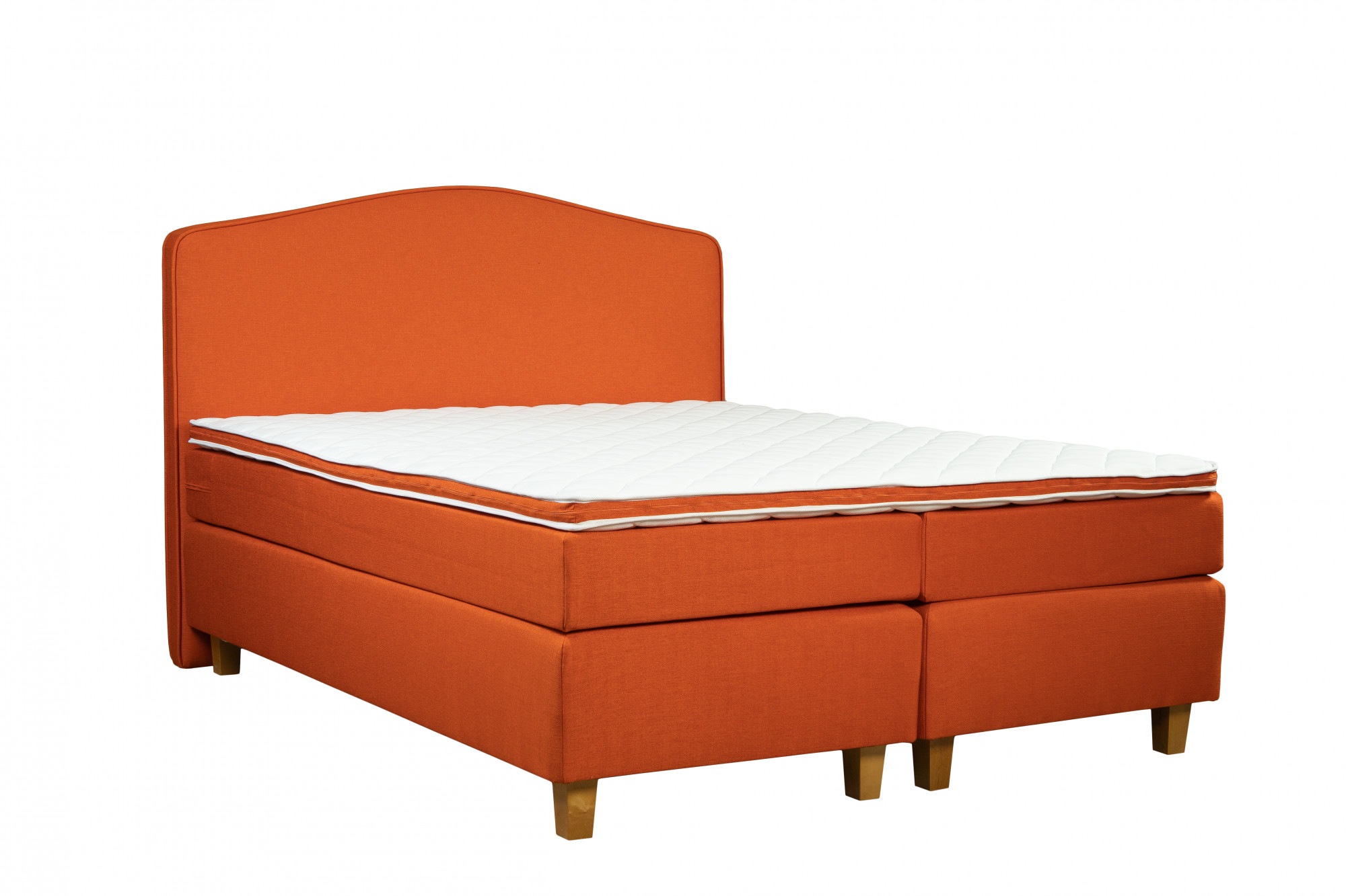 INOSIGN Boxspringbett »Jalma«, Füße aus massiver Birke ; Inkl. Topper
