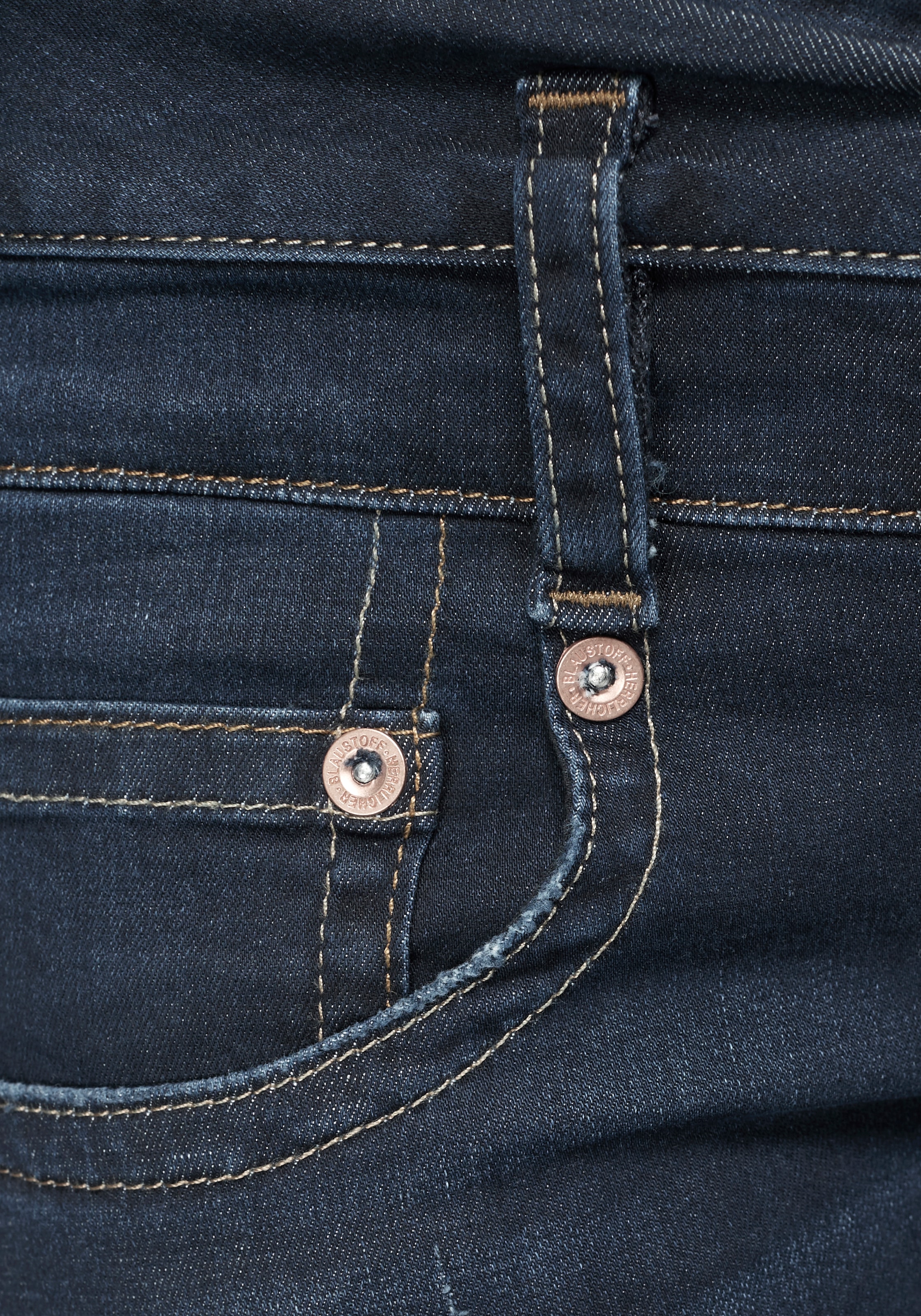 Herrlicher Slim-fit-Jeans »Pitch Slim Denim« aus Stretch-Denim