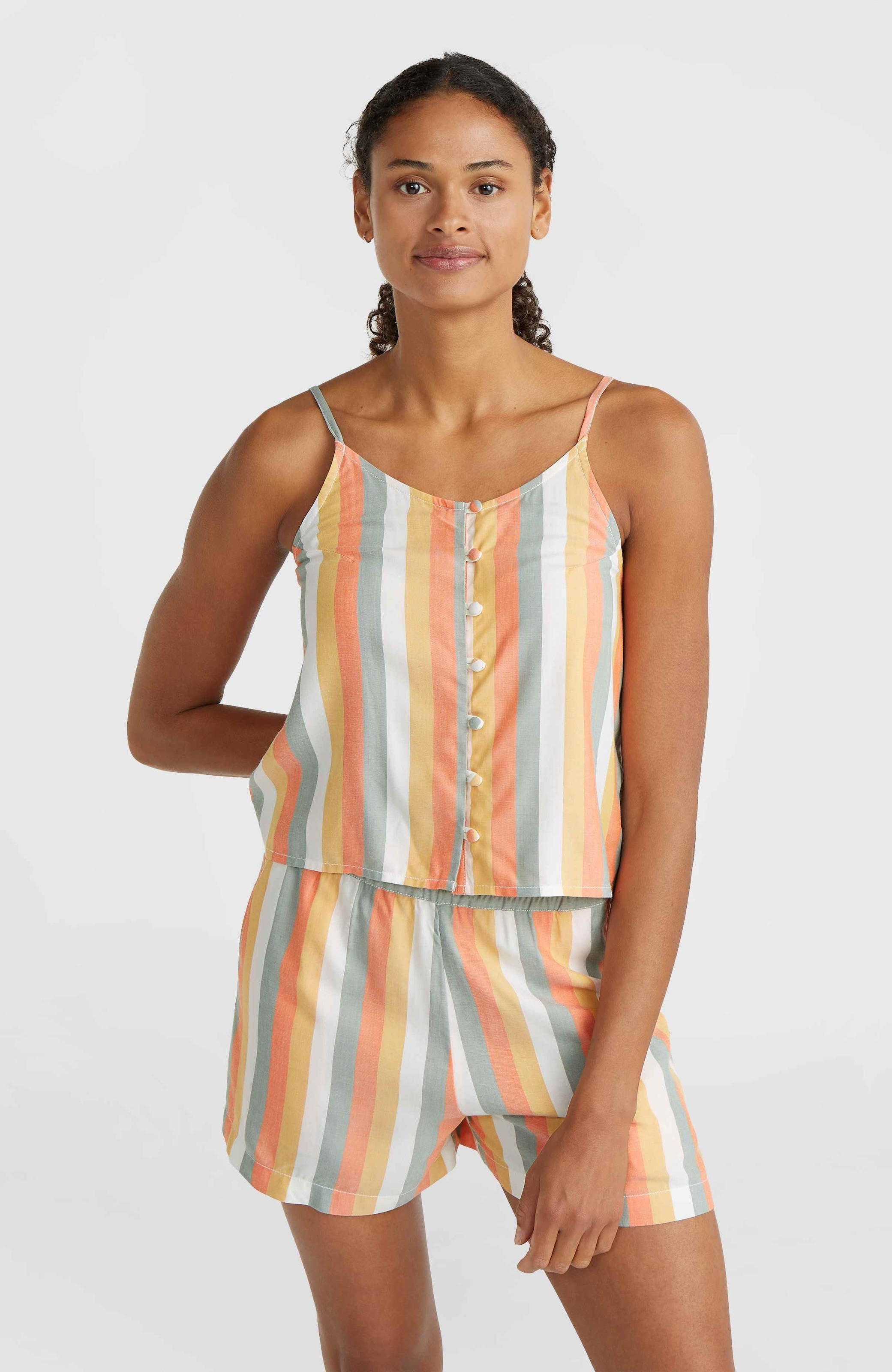 O'Neill Tanktop »TIARE WOVEN TANK TOP«, in gestreifter Optik