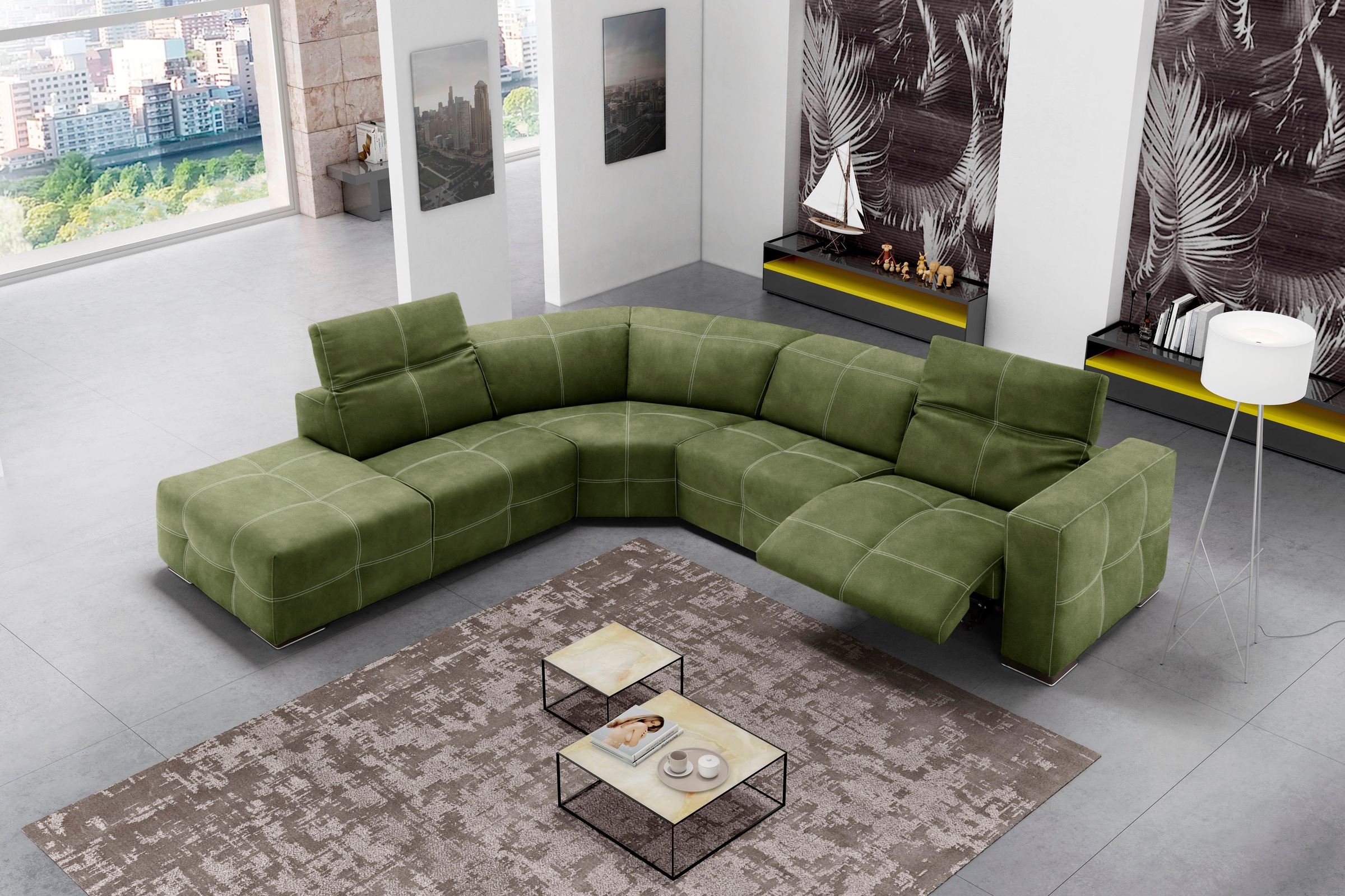 Egoitaliano Ecksofa »Sauvanne, Designsofa der Extraklasse, elegant und bequ günstig online kaufen