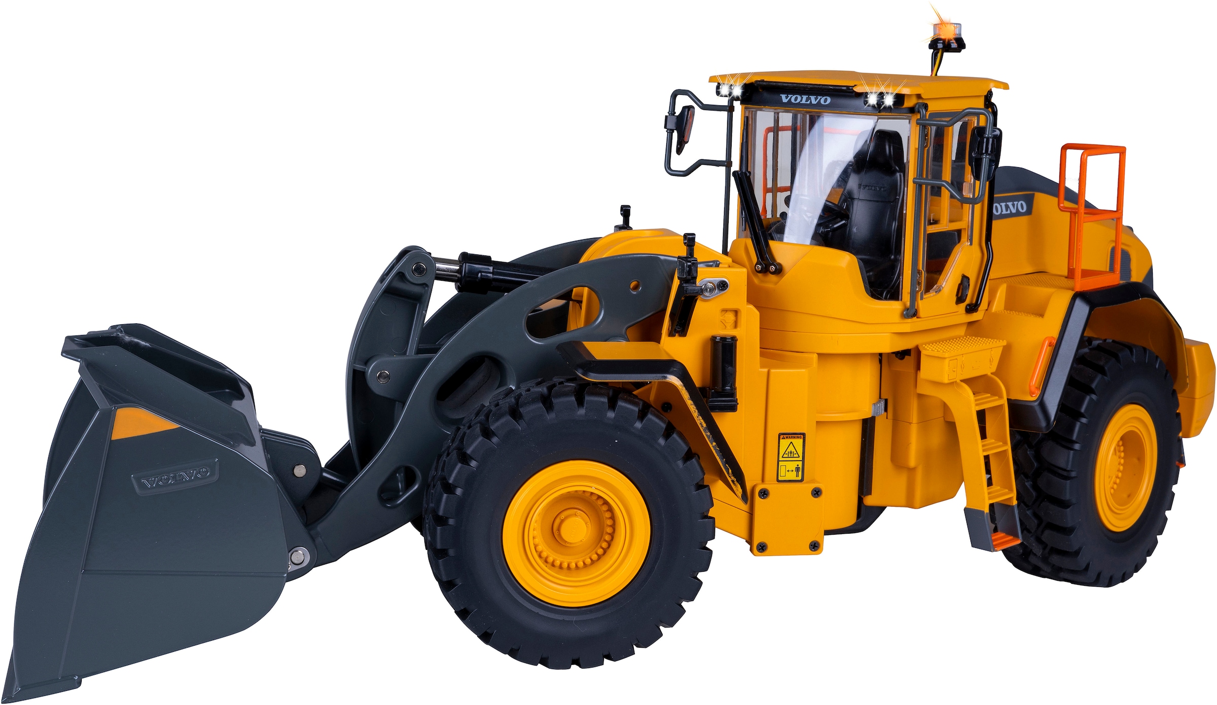 Jamara RC-Bagger »Radlader Volvo L260H Metal 2,4GHz«, LED-Licht; Maßstab 1:14