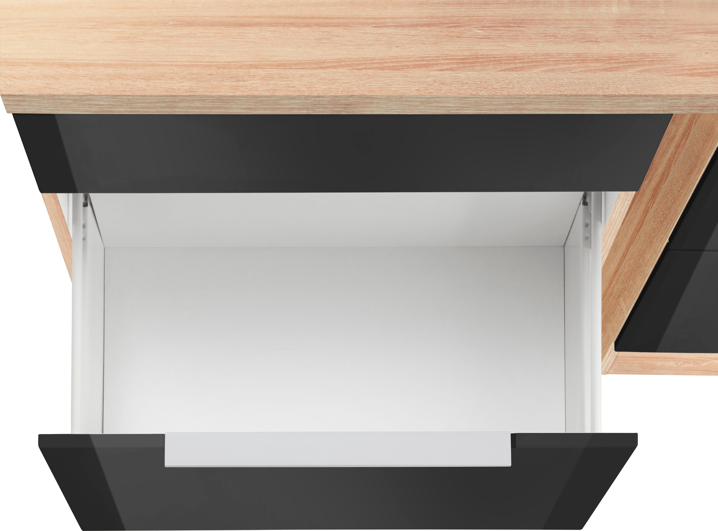 KOCHSTATION Winkelküche »KS-Brindisi Stellbreite 290/170 cm«, wahlweise mit E-Geräten und Induktion, mit MDF-Fronten