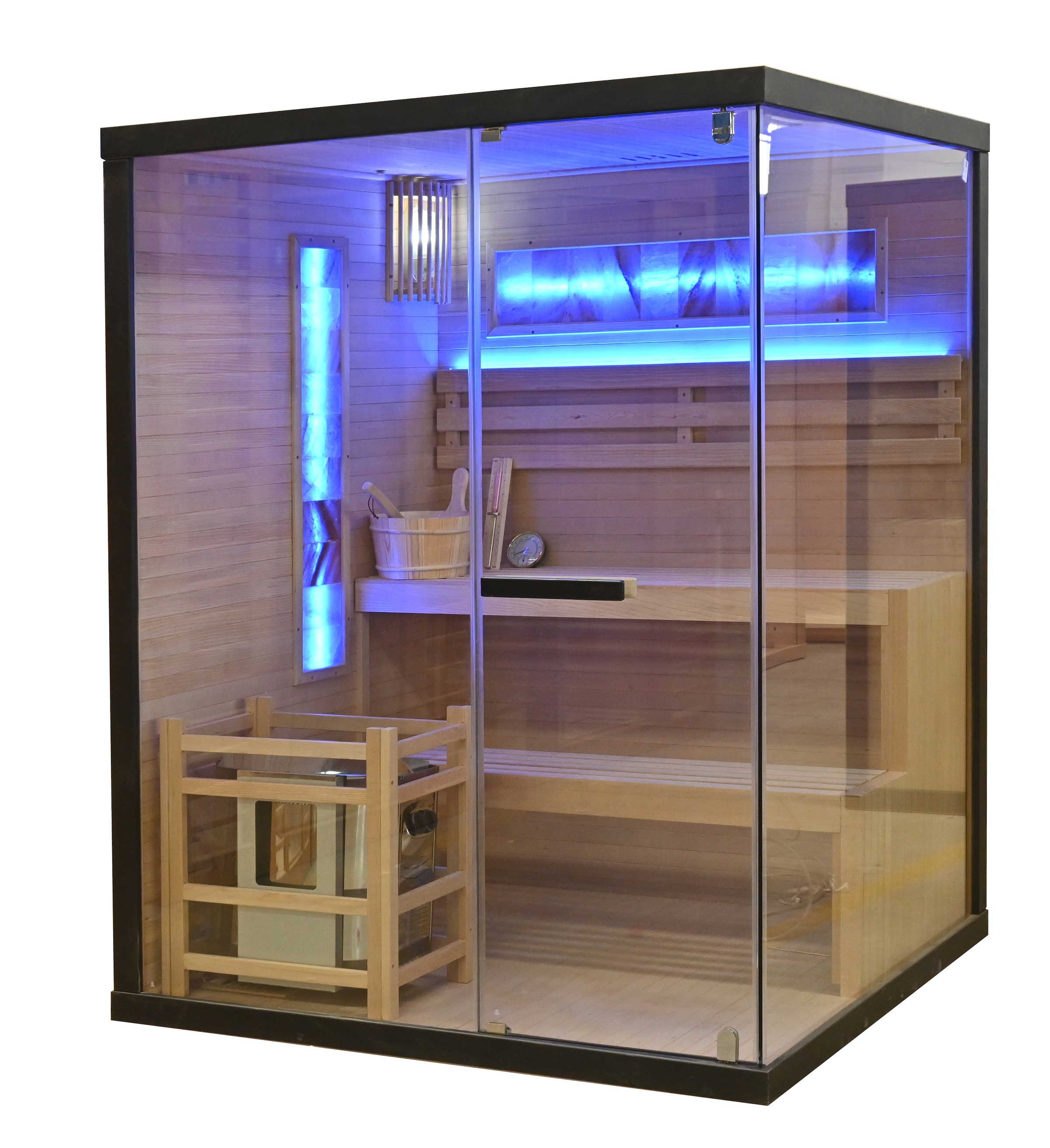 Sanotechnik Sauna »LUXOR 2« inkl. Salzsteine und Saunaofen günstig online kaufen