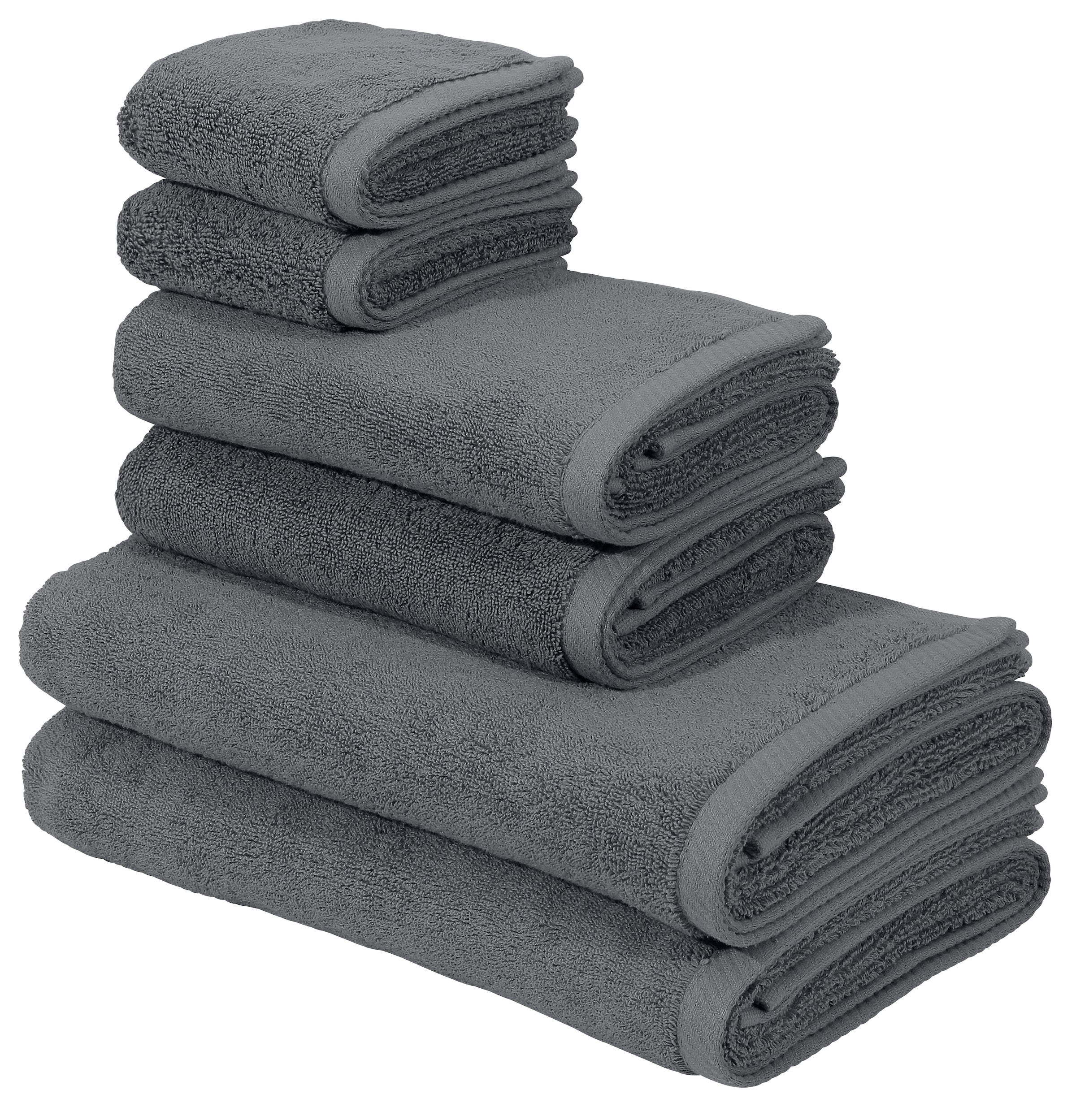 Bruno Banani Handtuch Set »Lana, Handtuch in Premium Qualität 600g/m²«, Set günstig online kaufen