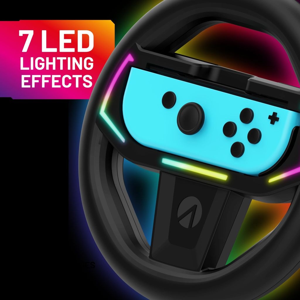 Stealth Lenkrad »Joy-Con Racing Wheel Lenkrad mit LED Beleuchtung«