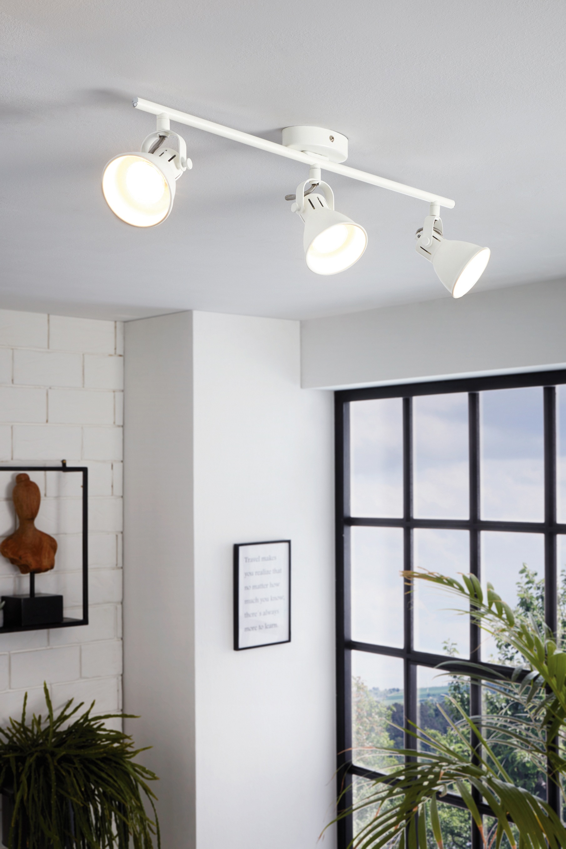 EGLO LED Deckenspots »SERAS 1«, 3 flammig, Leuchtmittel LED-Board-GU10   LE günstig online kaufen