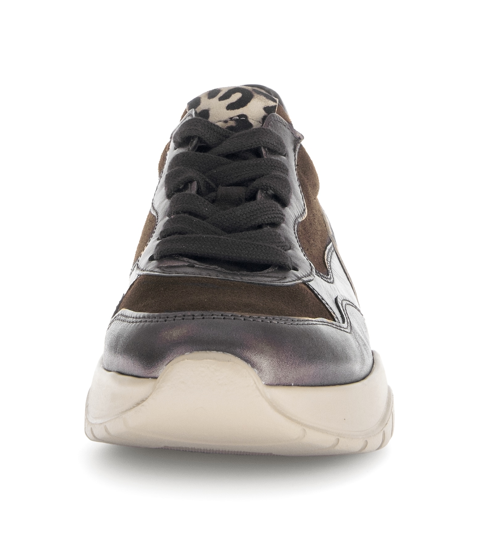 Gabor Plateausneaker, Schnürschuh, Halbschuh mit modischen Kontrastbesätzen