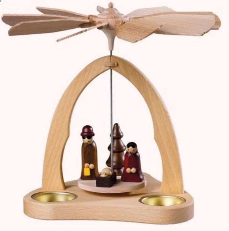 SAICO Original Weihnachtspyramide »Tischpyramide, Christi Geburt« für 3 Tee günstig online kaufen