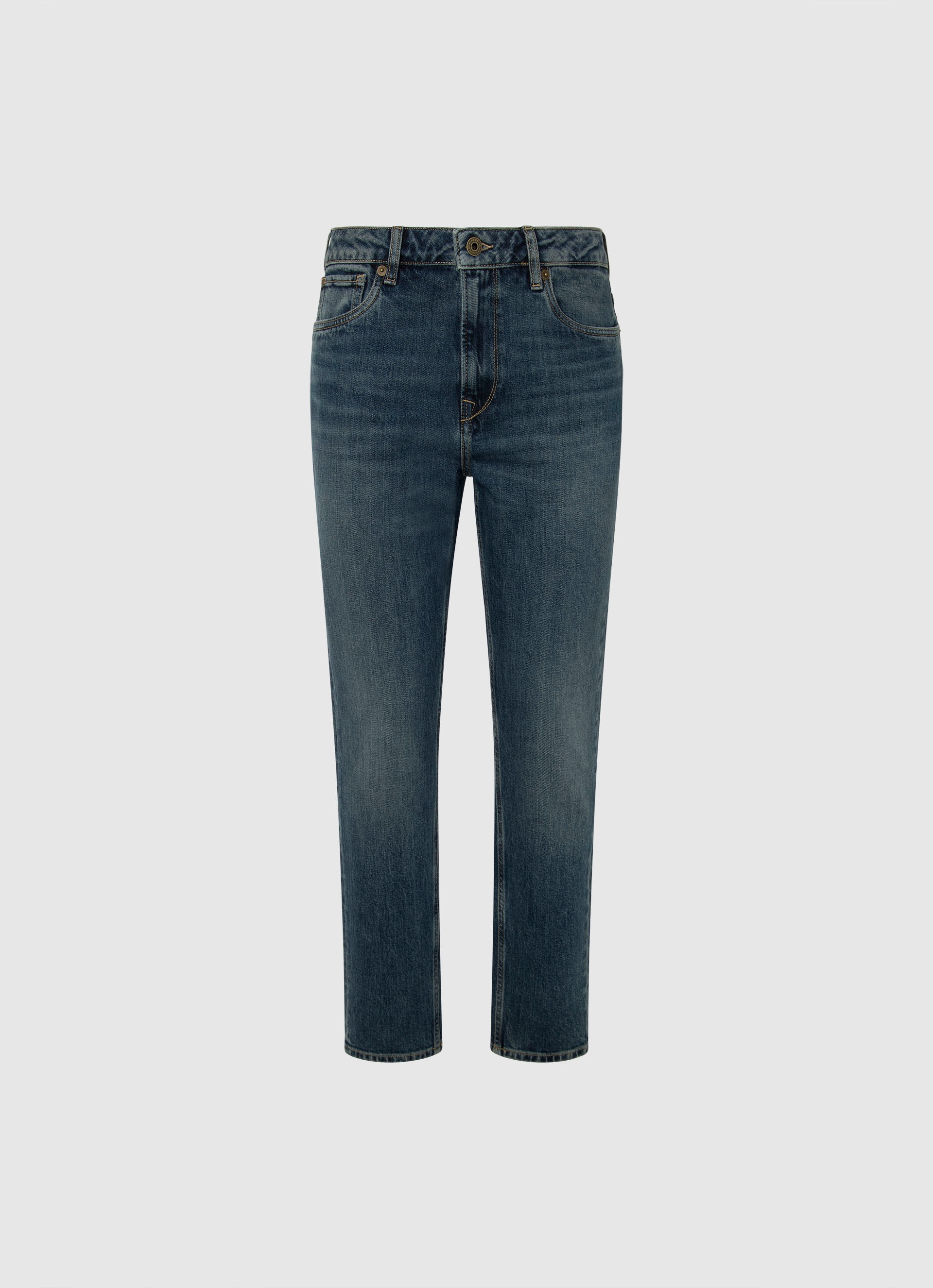 High-waist-Jeans »TAPERED JEANS HW«