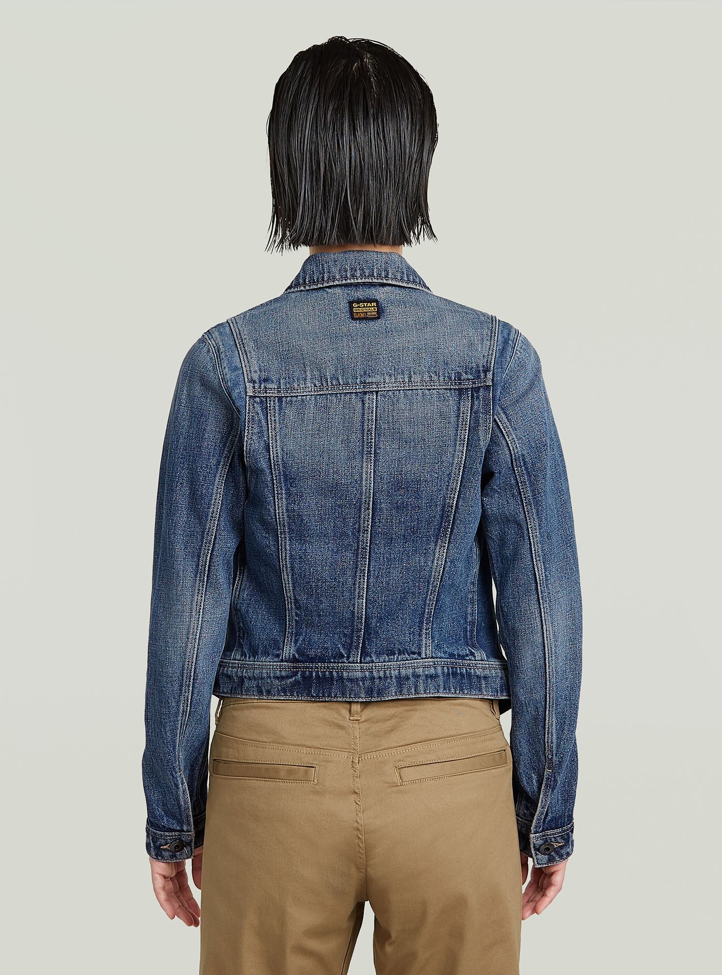 G-STAR Jeansjacke »Pitched Hem Slim Jacke«