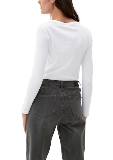 s.Oliver Langarmshirt mit U-Boot-Ausschnitt