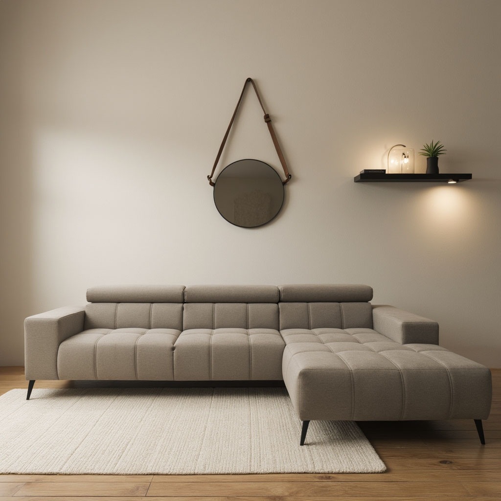 DOMO collection Ecksofa »Trento L-Form, mit Kufenfuß oder Einzelfuß« wahlwe günstig online kaufen