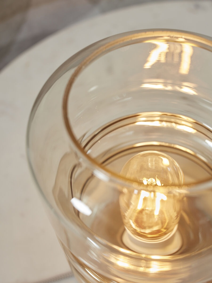 it's About RoMi Tischleuchte »VERONA«, 1 flammig, Leuchtmittel E27 | LED wechselbar, Glass mit Farbeverlauf