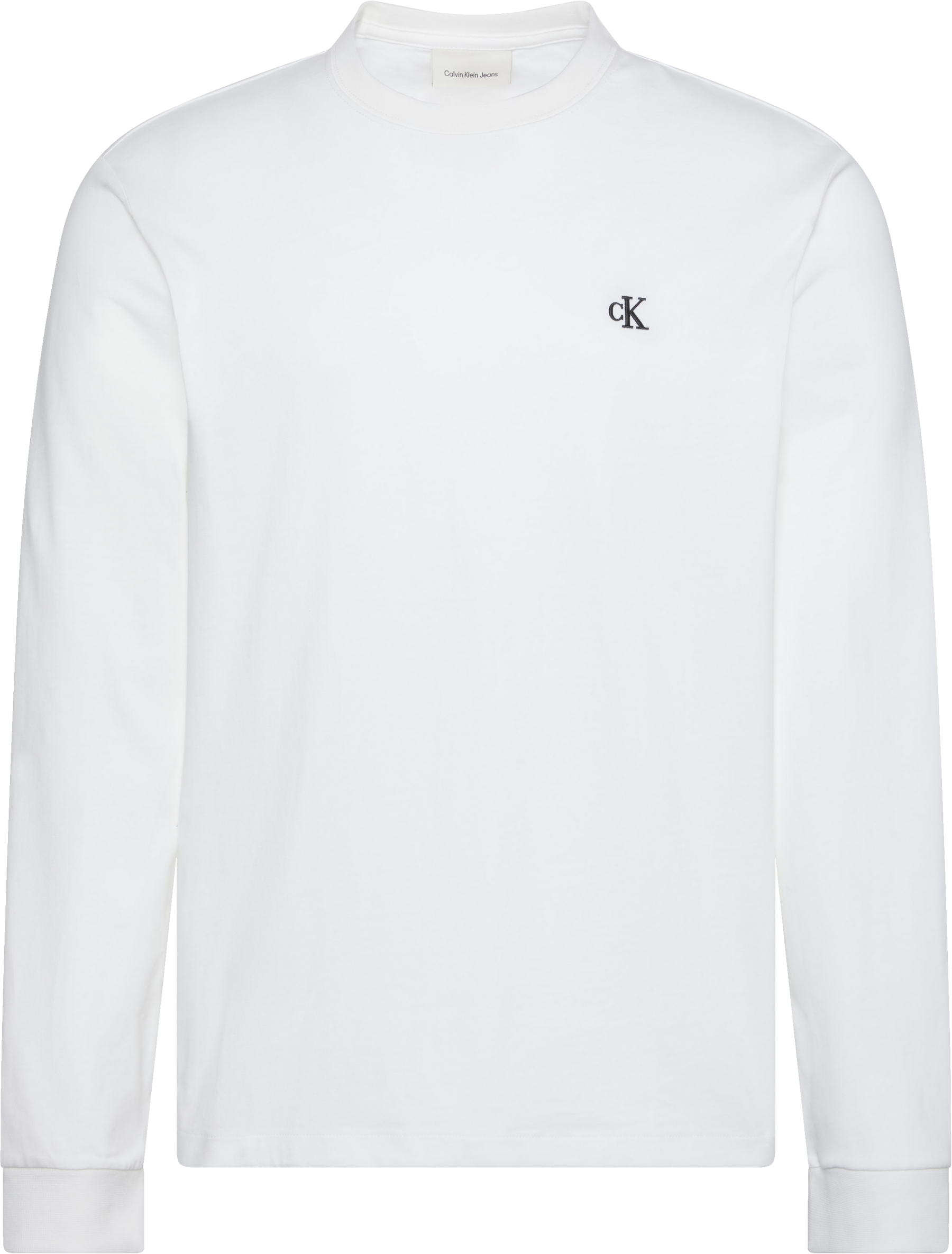 Calvin Klein Jeans Langarmshirt »LS EASY MONOGRAM TEE« Mit Rundhalsausschnitt, regular fit