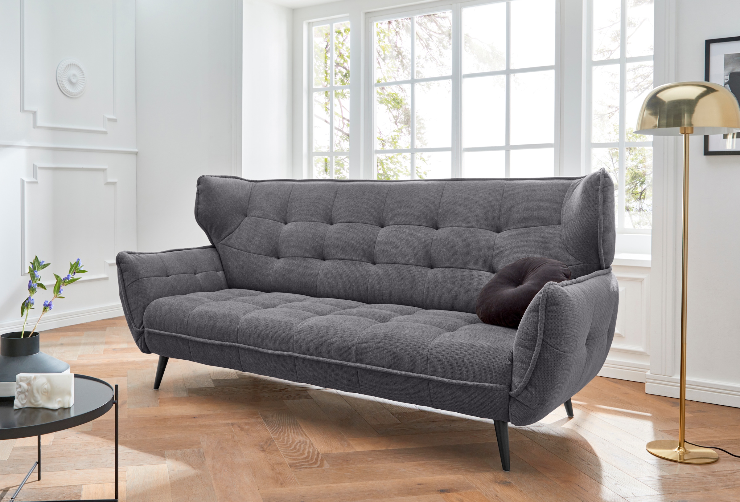 Leonique 3-Sitzer »Ariana« Big-Sofa bzw. stylischer Hochlehner
