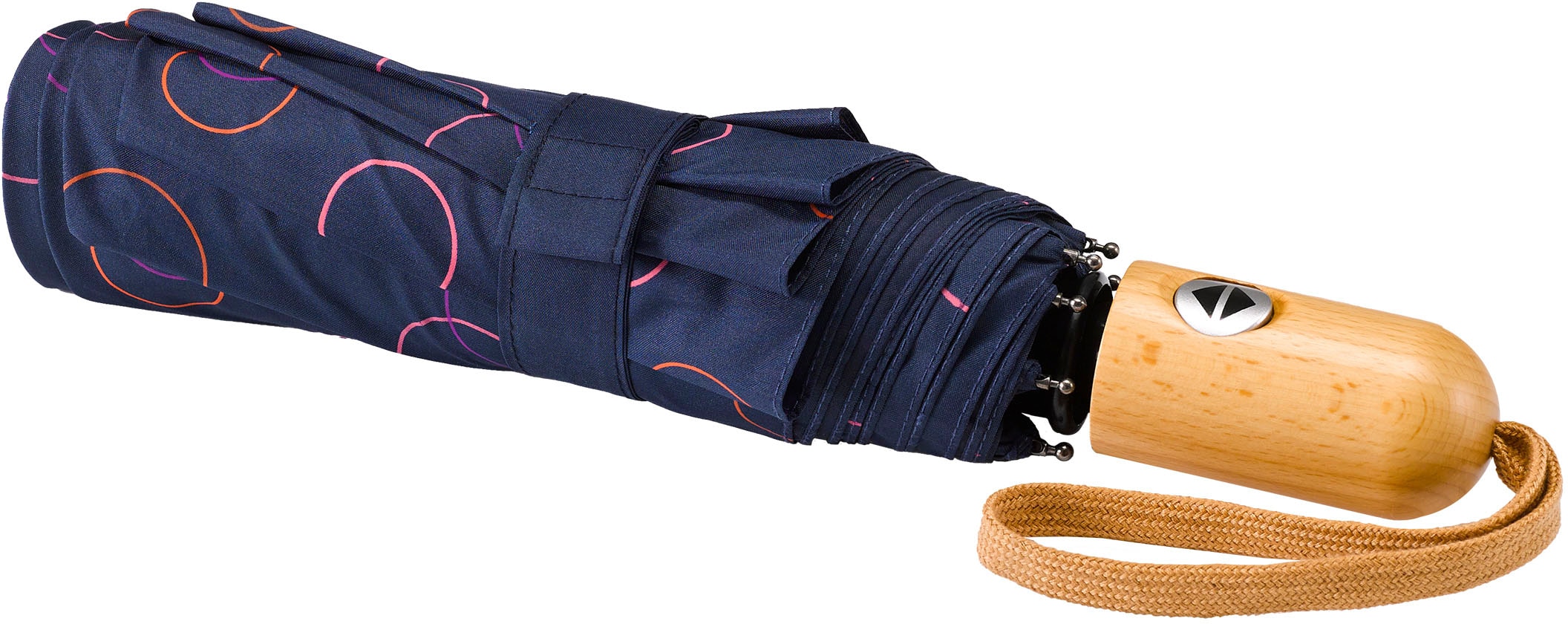 Kreise kaufen EuroSCHIRM® marine, Taschenregenschirm »Umwelt-Taschenschirm, pink«