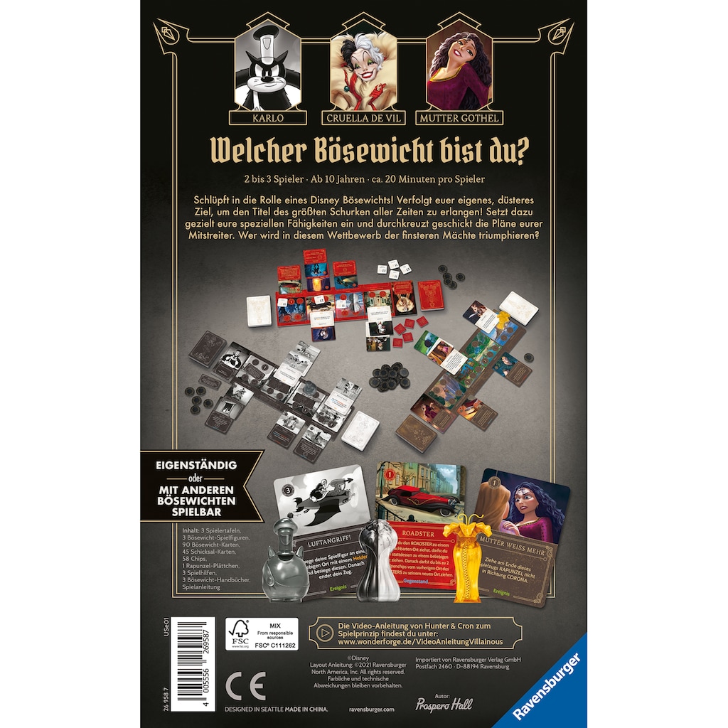 Ravensburger Spiel »Disney Villainous«