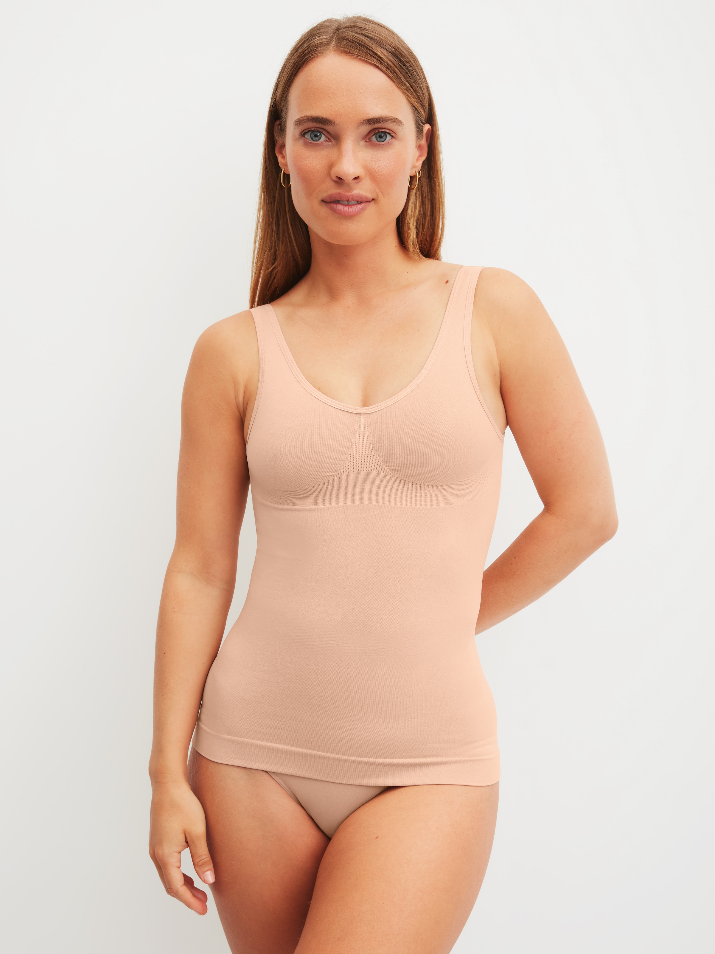 CALIDA Tanktop »Seamless Shape« leichter Shape-Effekt, Single-Jersey Qualität