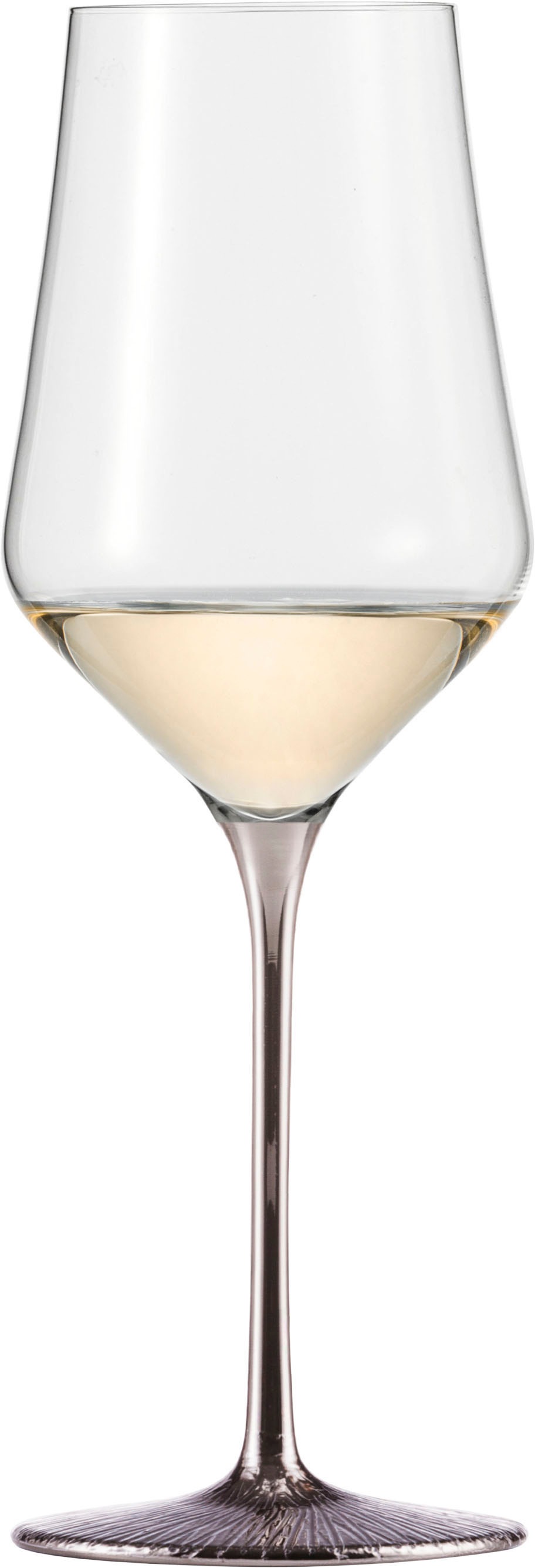 Eisch Germany Weißweinglas »RAVI PLATIN, Made in Germany«, (Set, 2 tlg., 2 Weißweingläser im Geschenkkarton), in Handarbeit veredelt mit echtem Platin, 380ml, 2-teilig