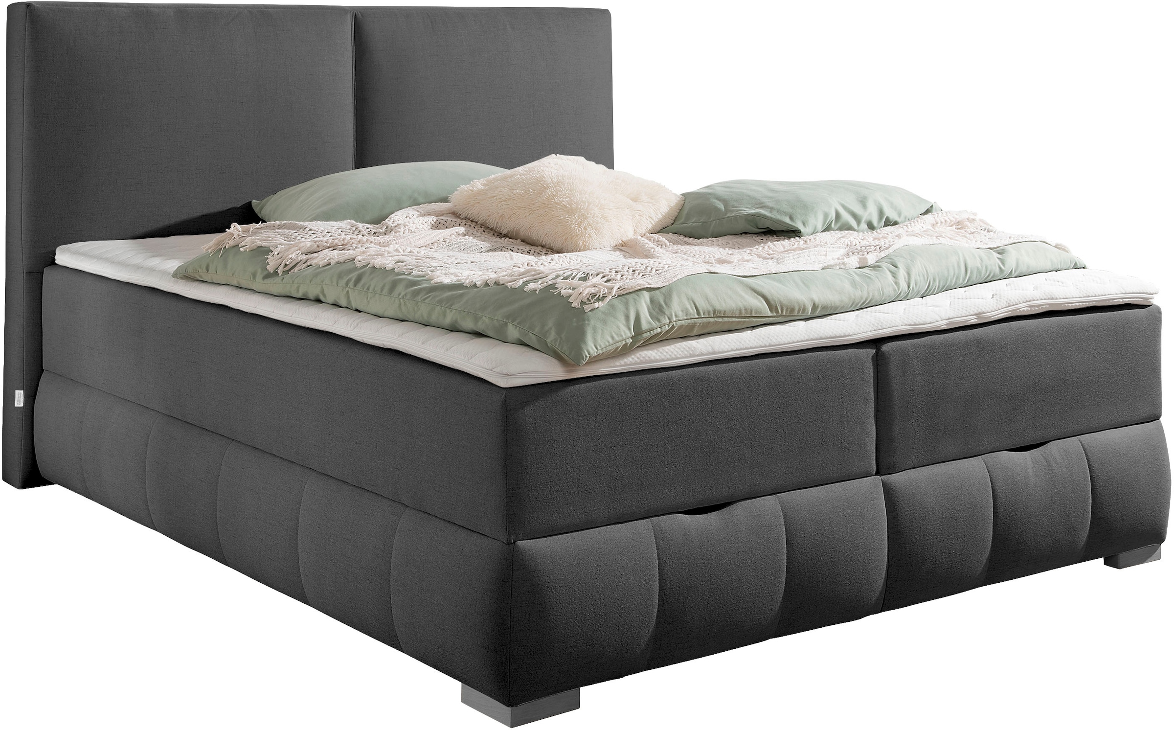 Guido Maria Kretschmer Home&Living Boxbett Wehma, in H2 & H3 wählbar, inklusive Topper