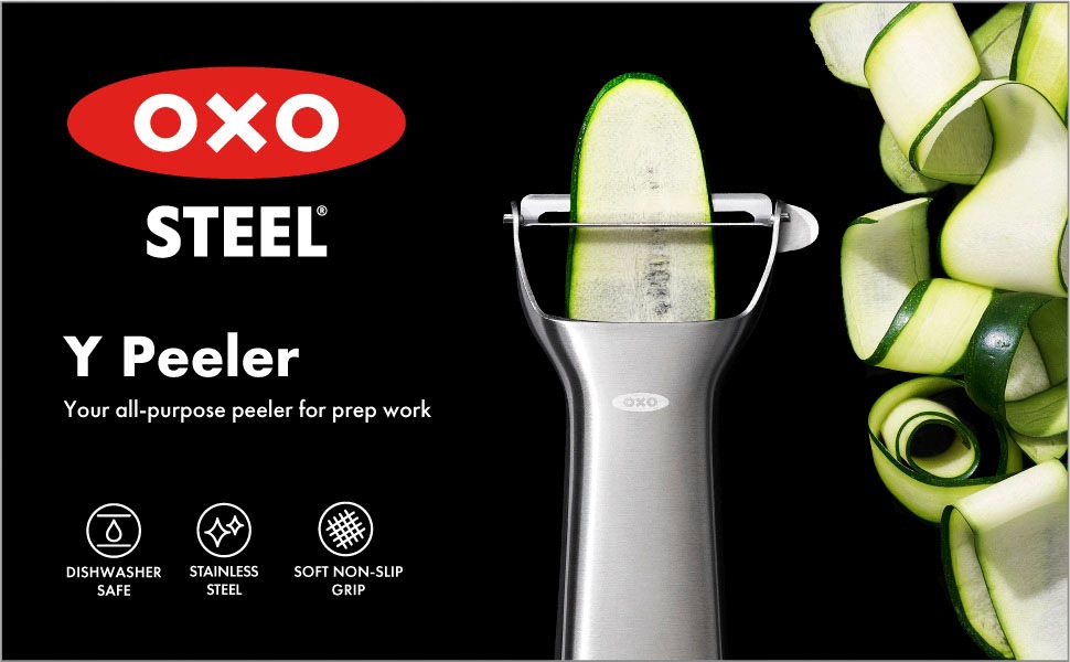 OXO Good Grips Kartoffelschäler, integrierte Kartoffelaugenentferner, Edels günstig online kaufen