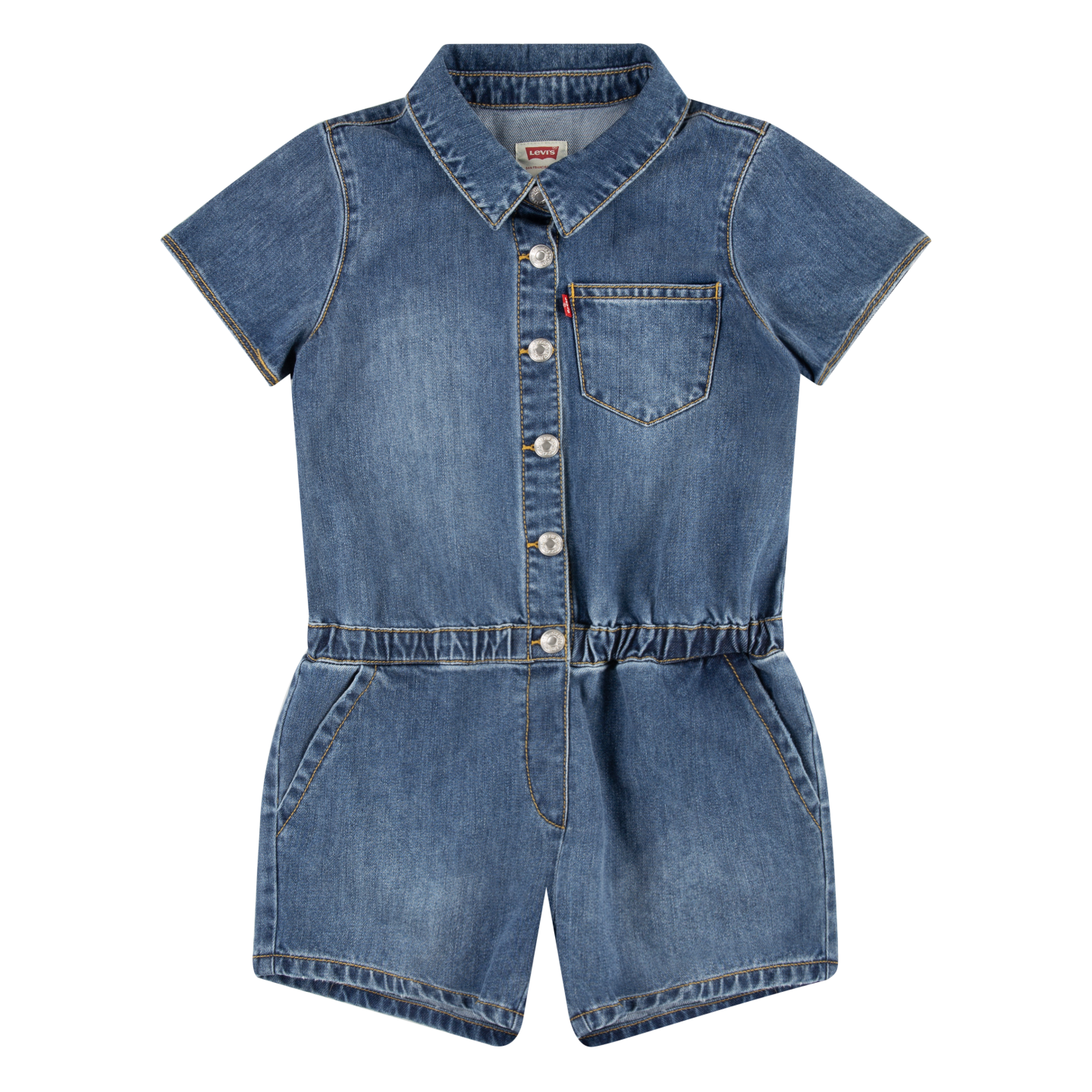 Levi's® Kids Jumpsuit, mit Knopfleiste