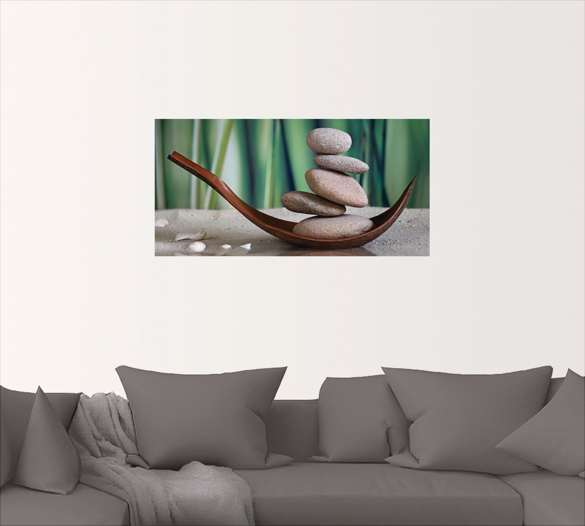 Artland Wandbild »Gleichgewicht«, Zen, (1 St.), als Leinwandbild, Poster, Wandaufkleber in verschied. Größen