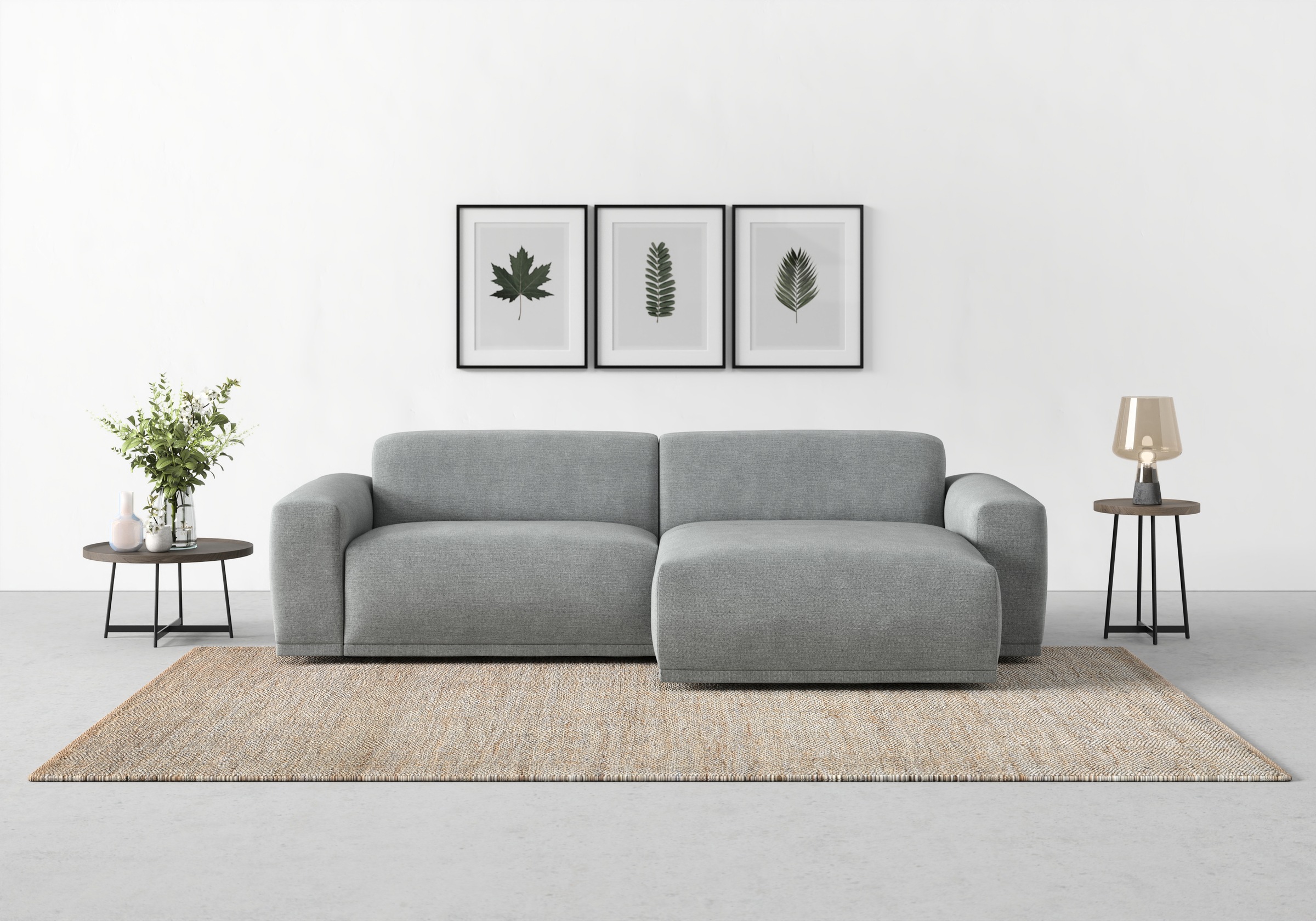 TRENDMANUFAKTUR Ecksofa »Braga, mit hochwertigem Kaltschaum, L-Form, in Cor günstig online kaufen
