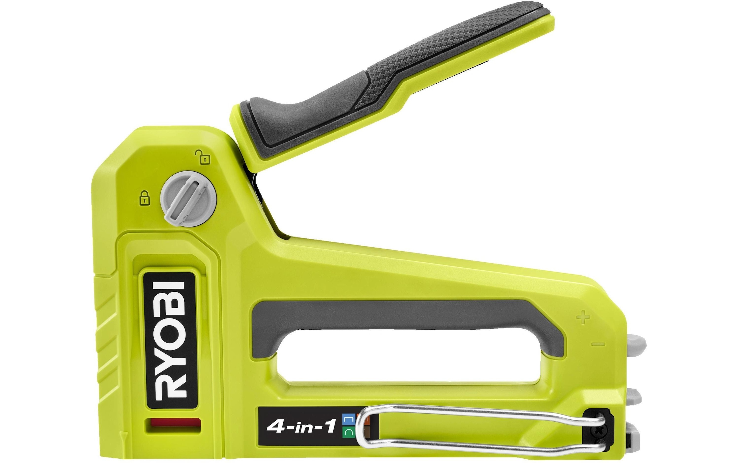 RYOBI Handtacker »RHFST4IN1« ielseitiger 4-in-1 Hefter für präzise Befestigungsarbeiten